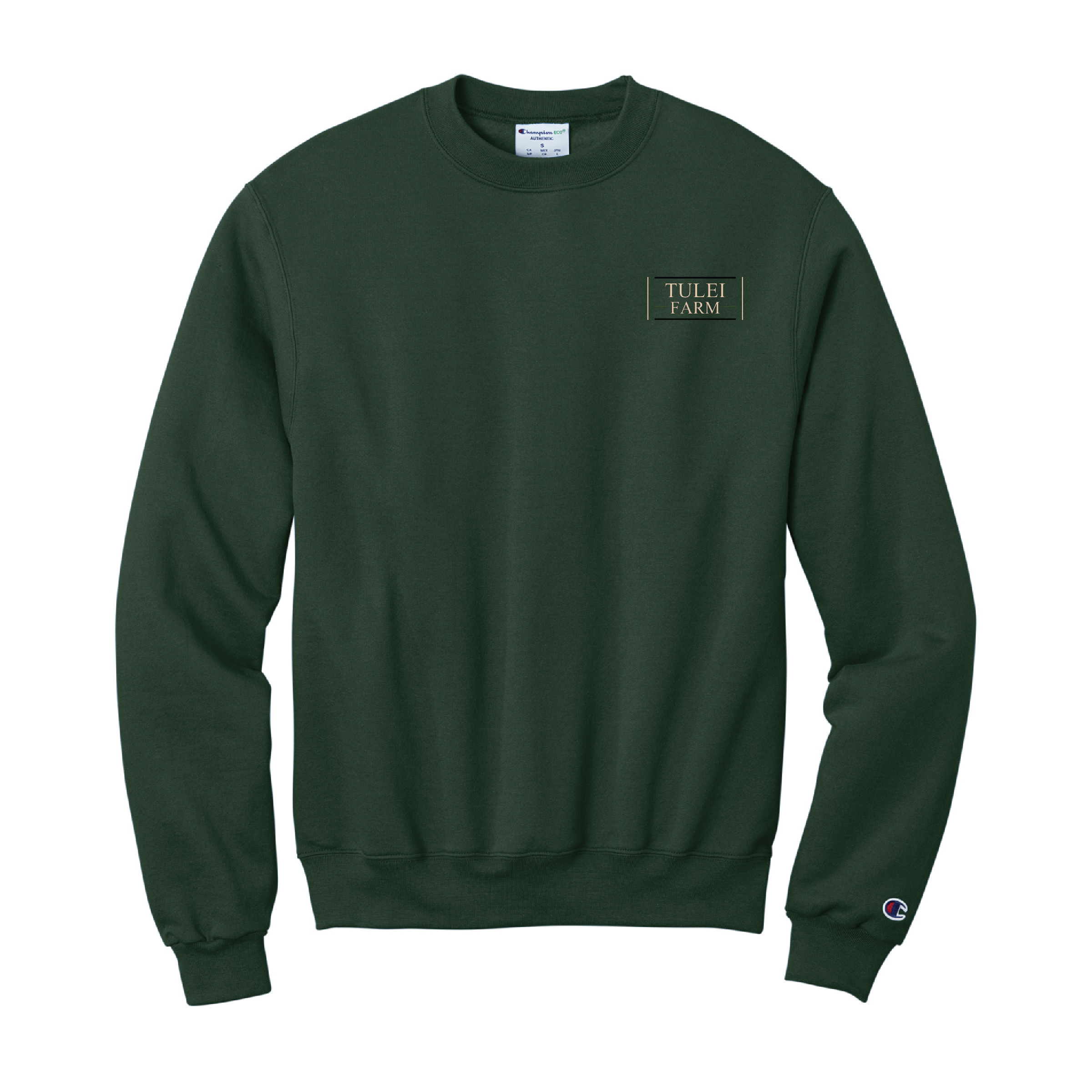 Tulei Farm Unisex Champion Powerblend Crewneck Sweatshirt