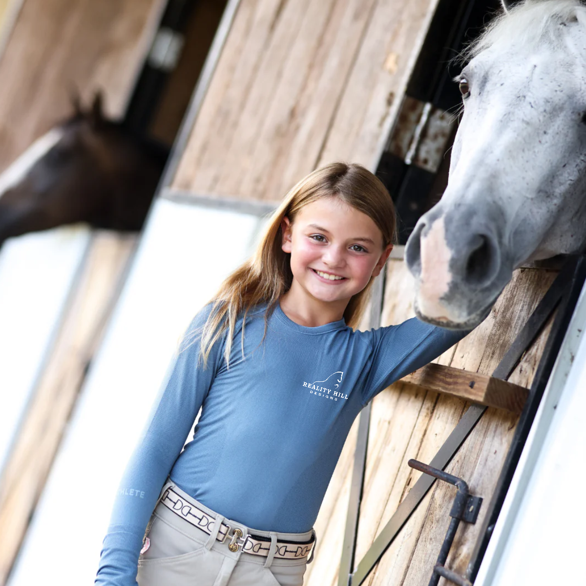 Youth TKEQ MINI Kennedy Seamless Long Sleeve