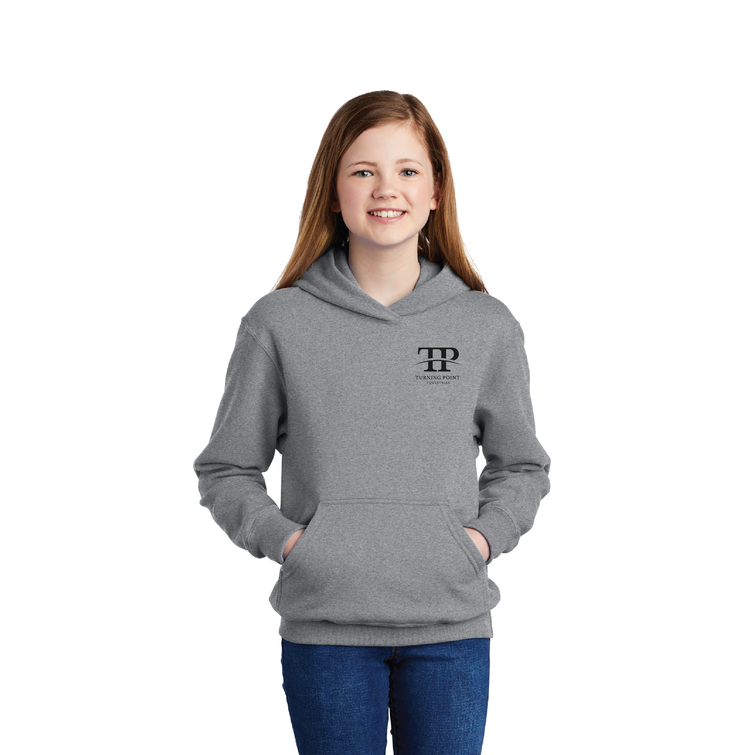 Turning Point Equestrian Youth Port & Company Core Fleece Pullover Hoodie