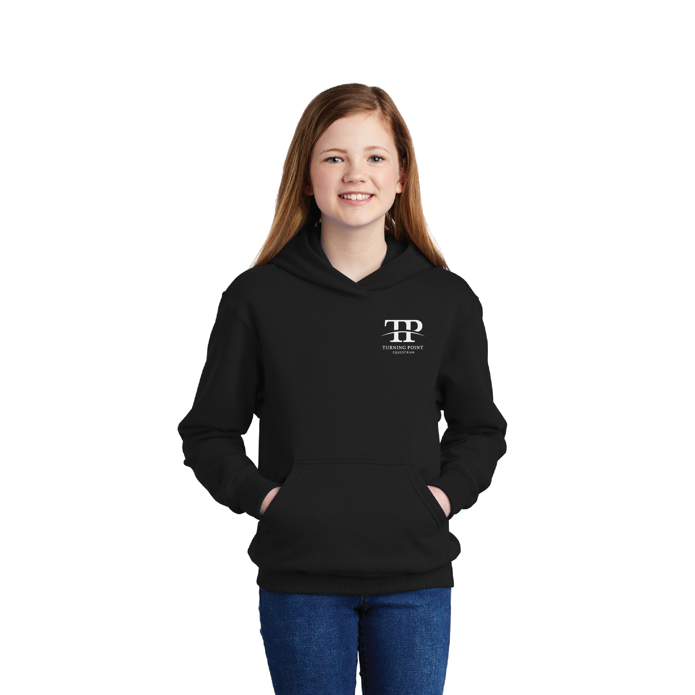 Turning Point Equestrian Youth Port & Company Core Fleece Pullover Hoodie