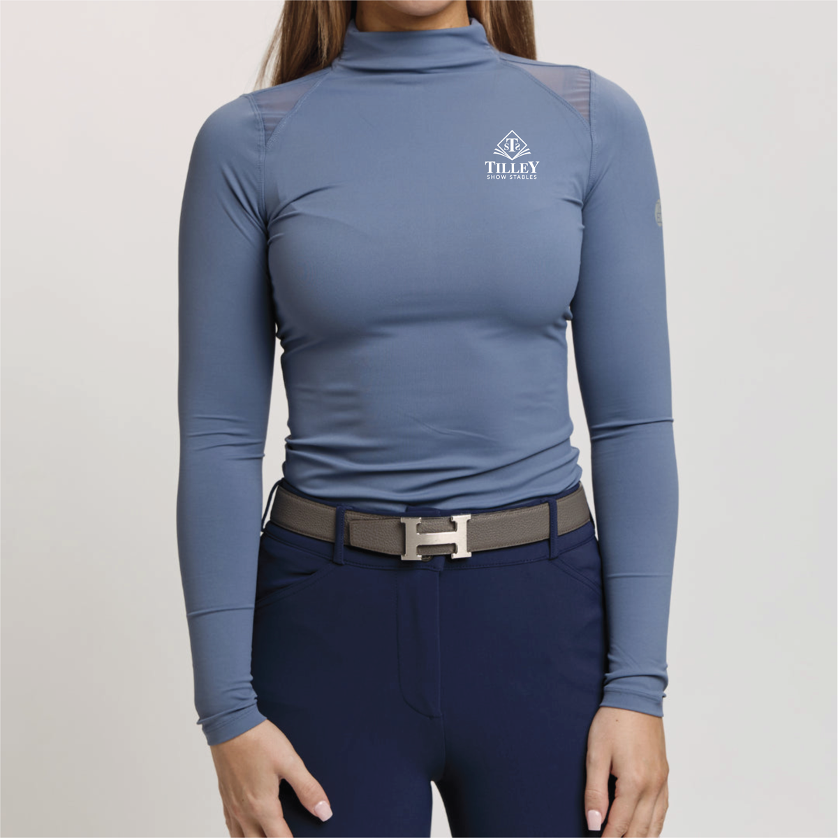 Tilley Show Stables Women's TKEQ 'Chloe' High Collar Technical Top