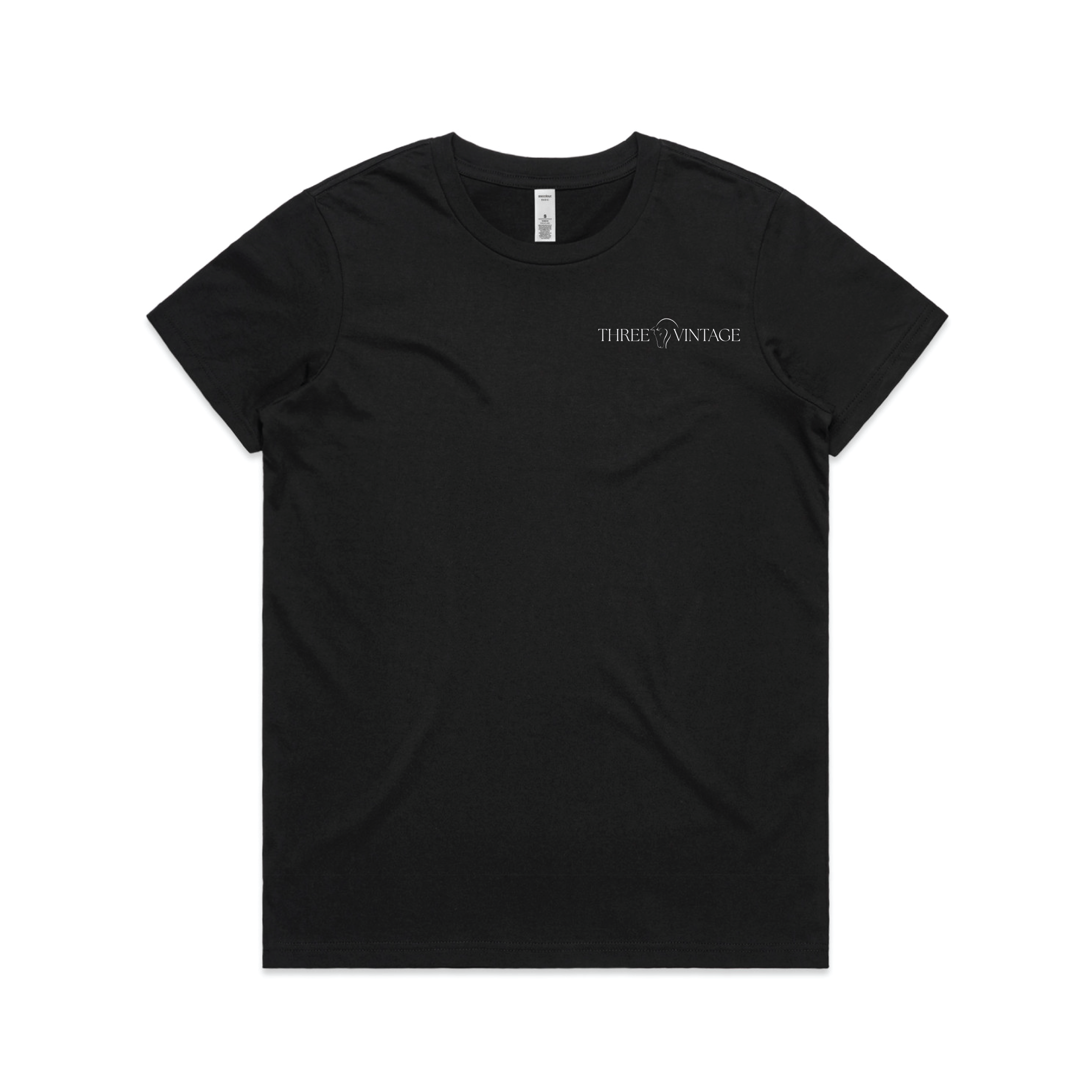 Three Vintage Women's AS Colour Basic Tee