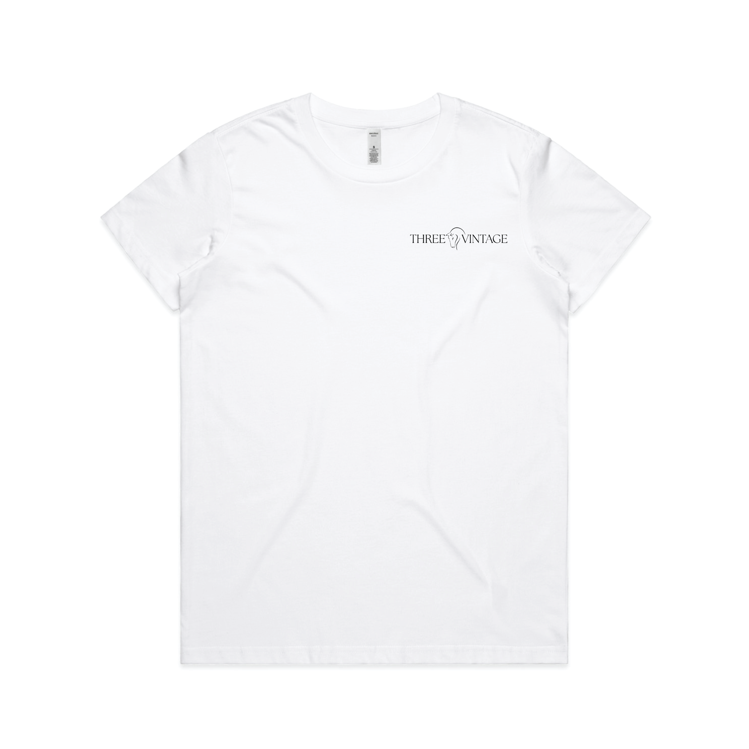 Three Vintage Women's AS Colour Basic Tee