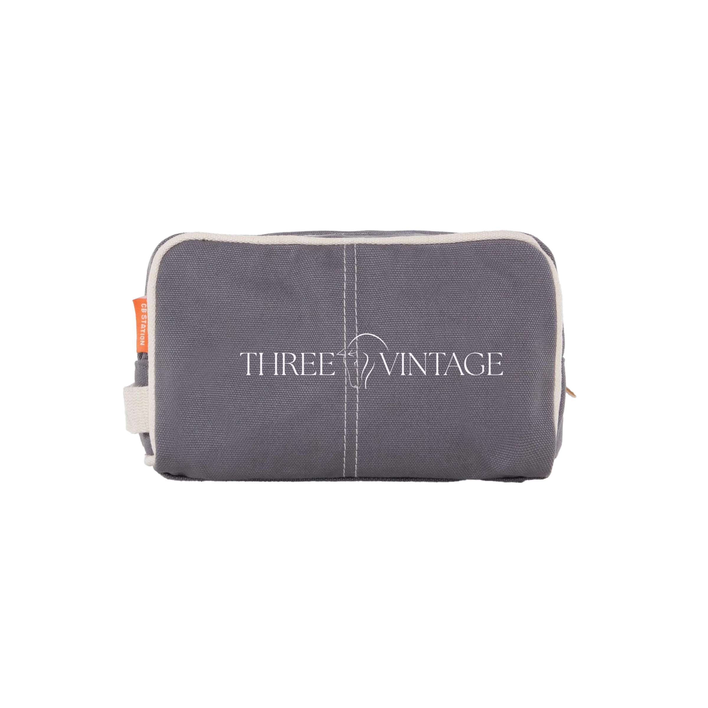 Three Vintage CB Station Dopp Travel Kit
