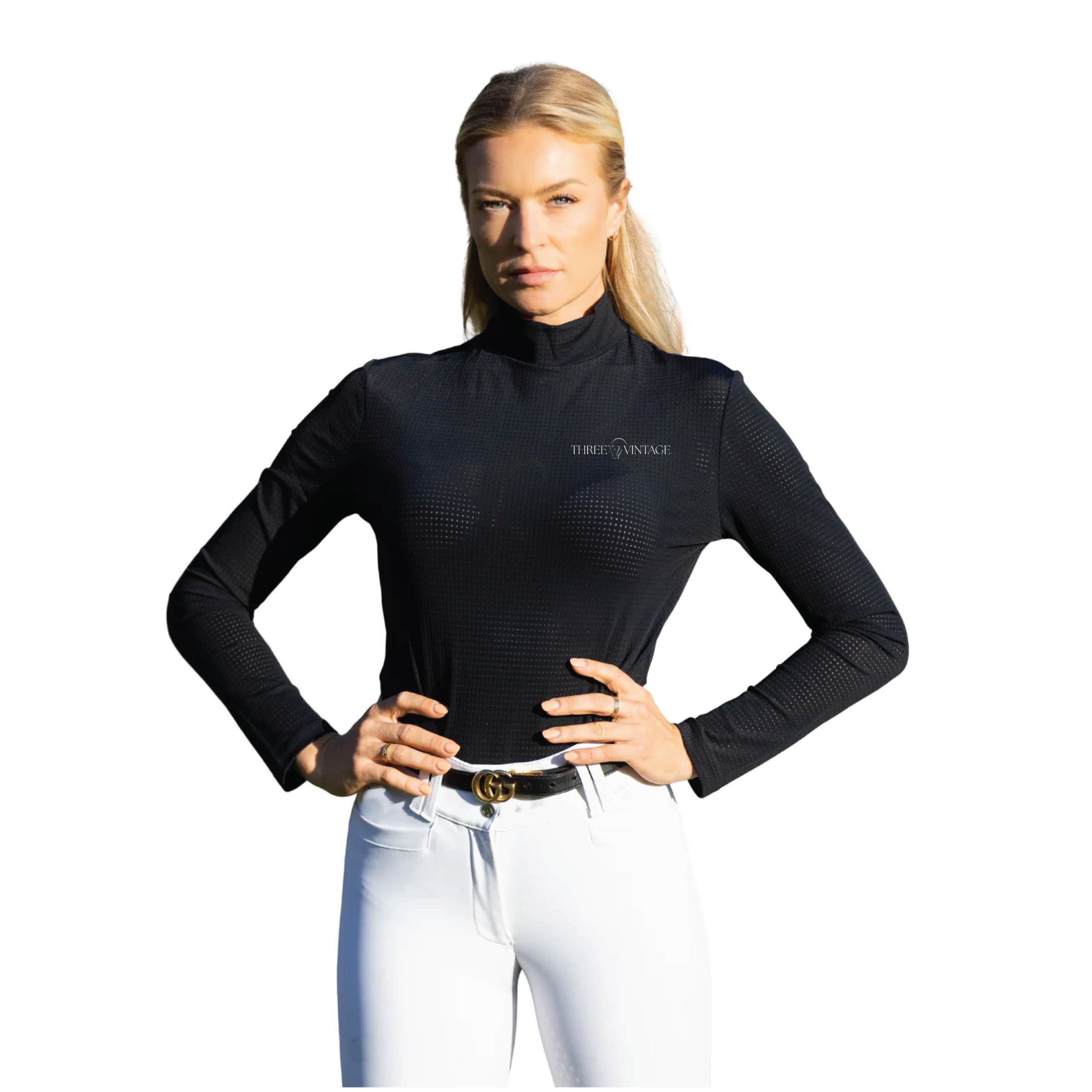 Three Vintage Women's Equisite Alesia Shirt