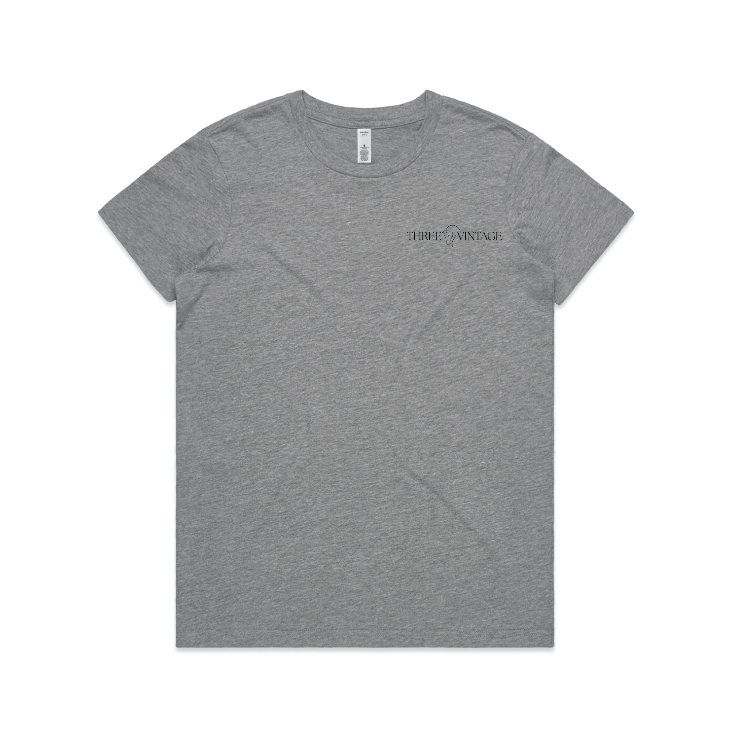Three Vintage Women's AS Colour Basic Tee