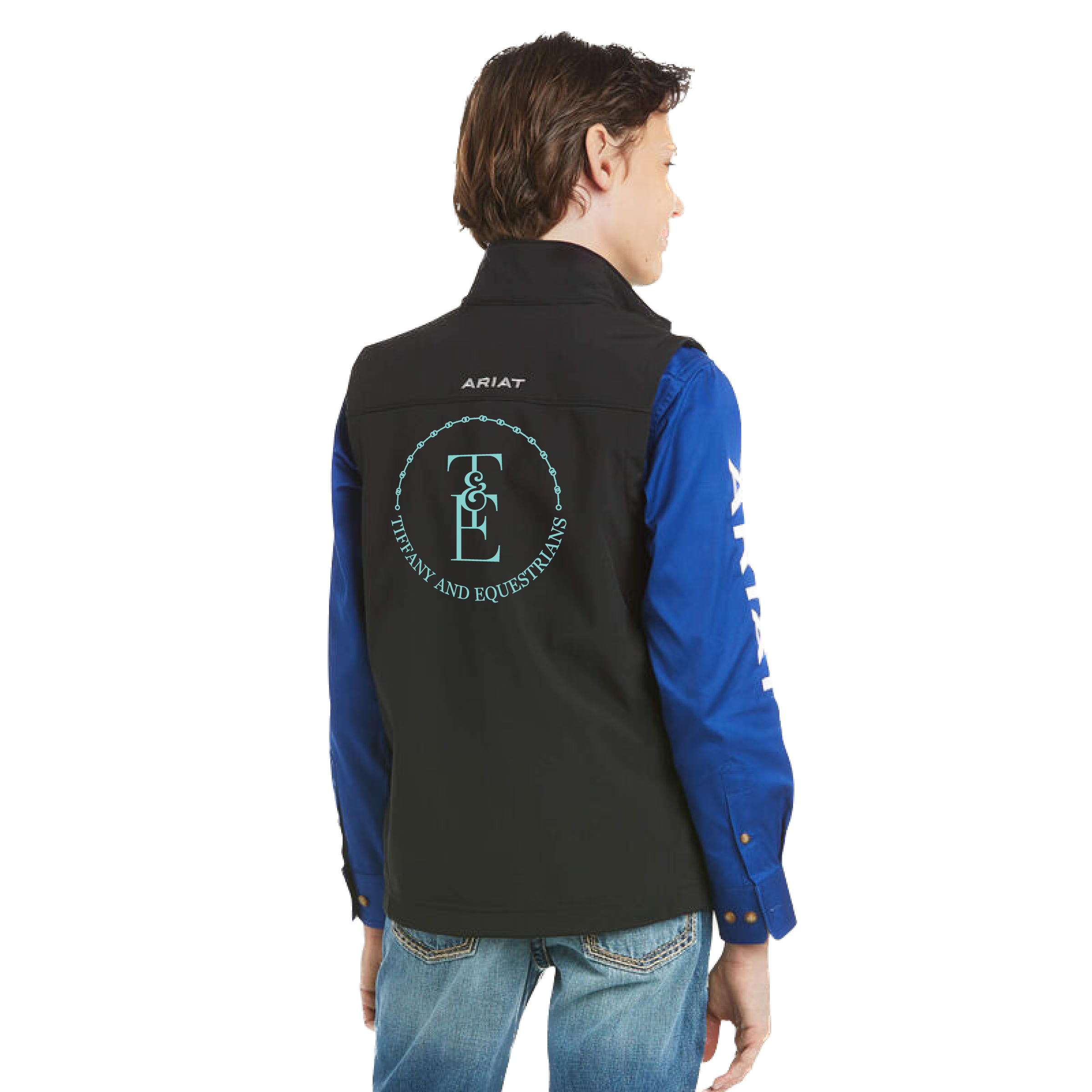 Tiffany and Equestrians Youth Ariat Vernon Softshell Vest