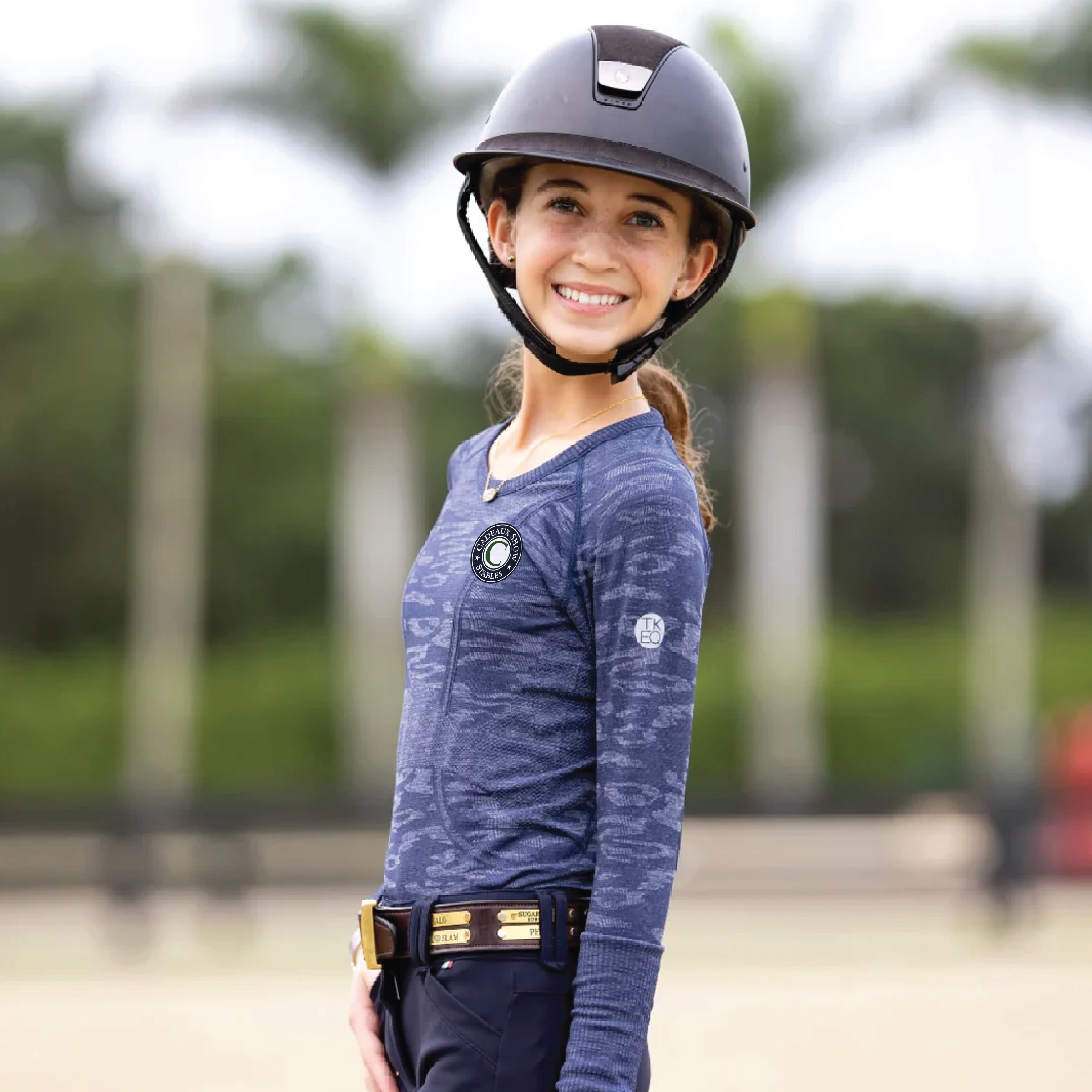 Cadeaux Show Stables TKEQ MINI Kennedy Seamless Long Sleeve