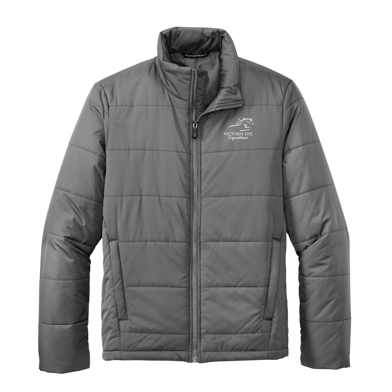 Victoria Dye Equestrian Men's Port Authority Puffer Jacket