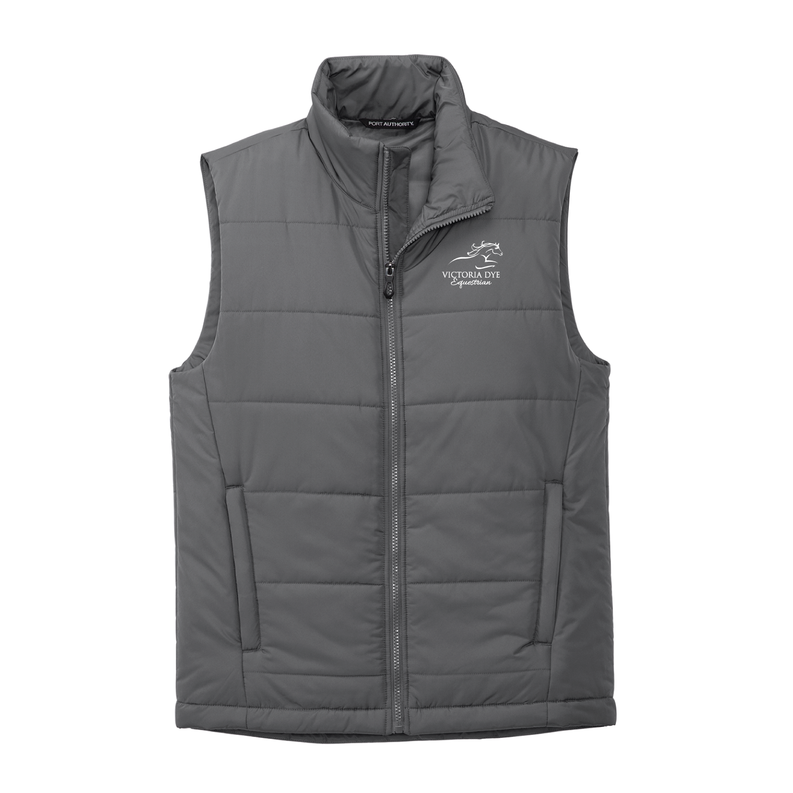 Victoria Dye Equestrian Men's Port Authority Puffer Vest