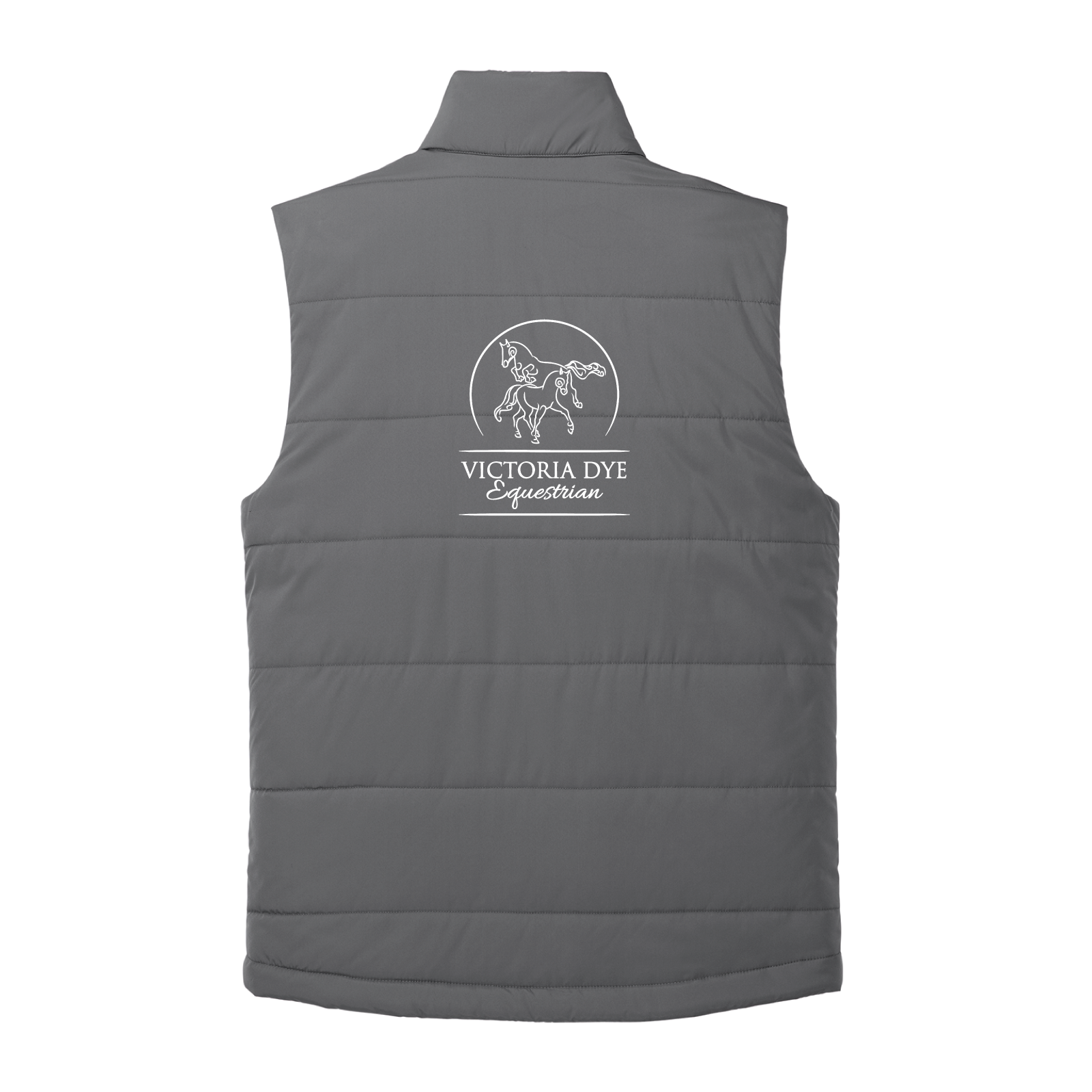 Victoria Dye Equestrian Men's Port Authority Puffer Vest