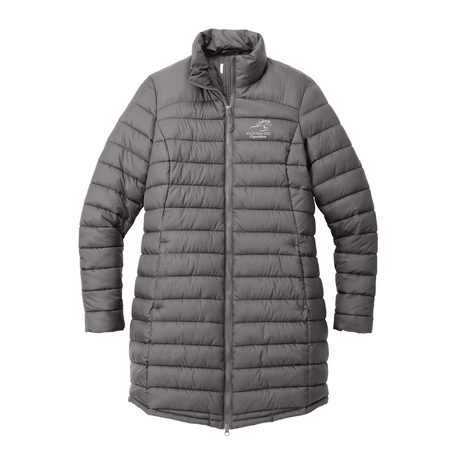 Victoria Dye Equestrian Women's Port Authority Horizon Puffy Long Jacket