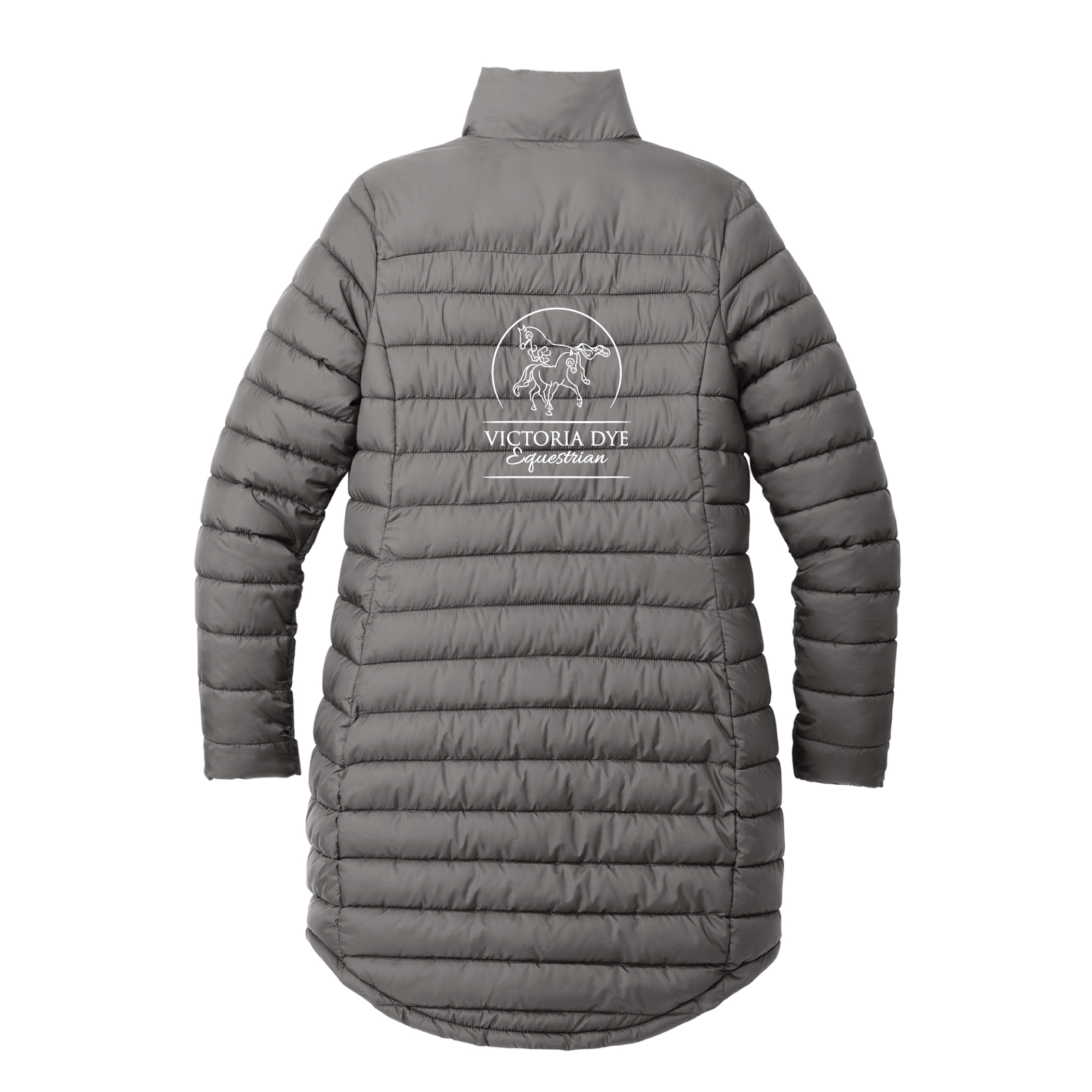 Victoria Dye Equestrian Women's Port Authority Horizon Puffy Long Jacket