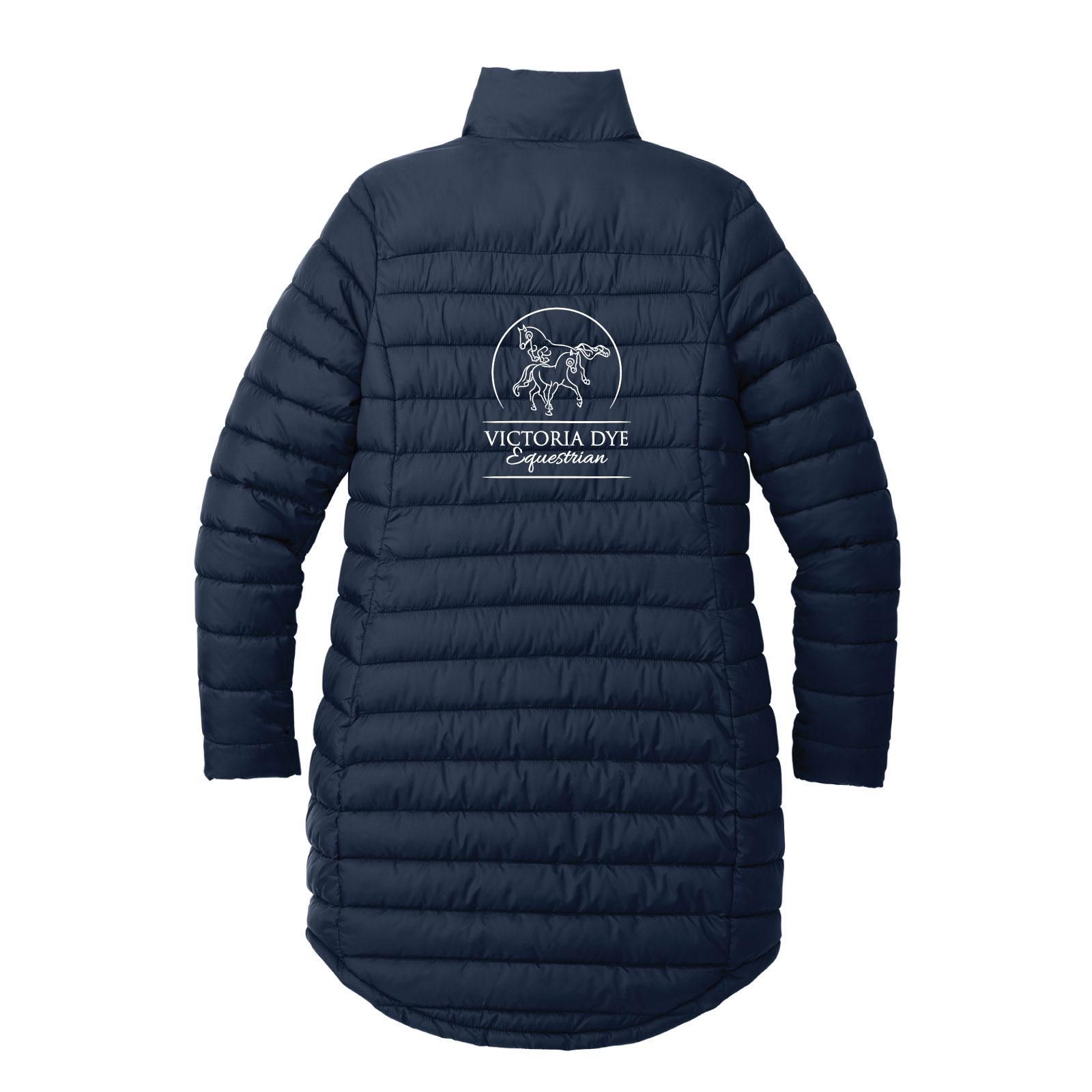 Victoria Dye Equestrian Women's Port Authority Horizon Puffy Long Jacket