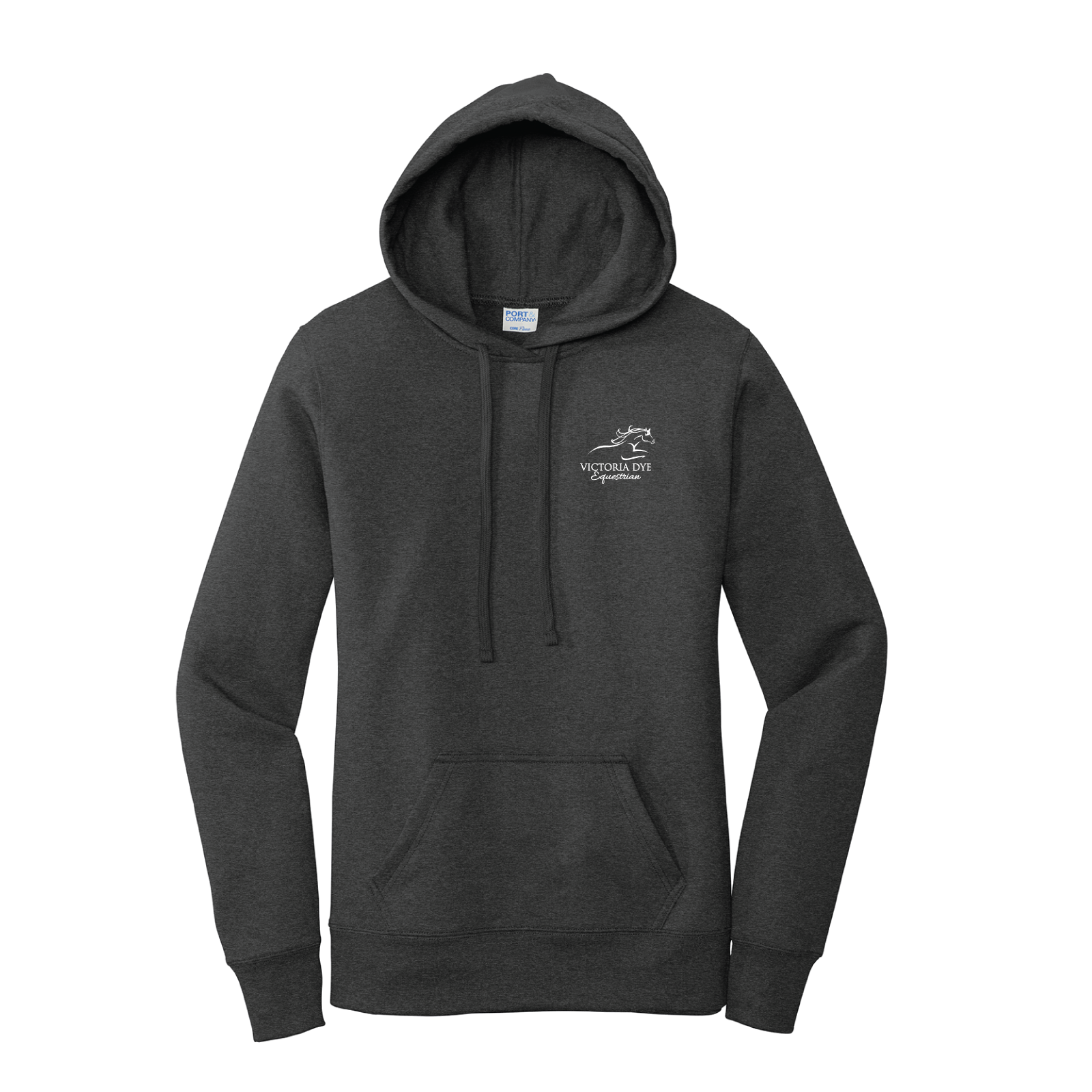 Victoria Dye Equestrian Women's Port & Co. Core Fleece Pullover Hoodie