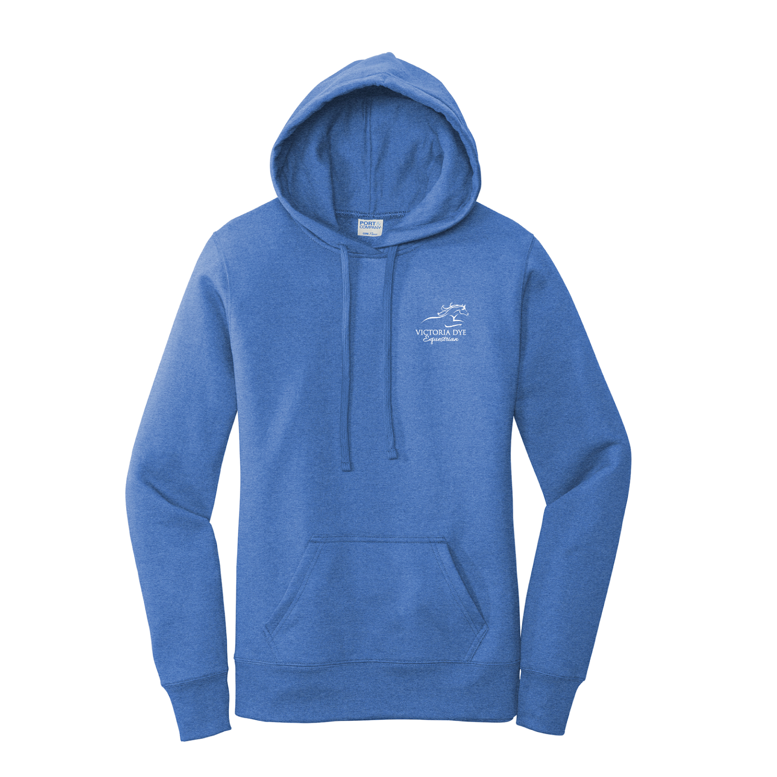 Victoria Dye Equestrian Women's Port & Co. Core Fleece Pullover Hoodie
