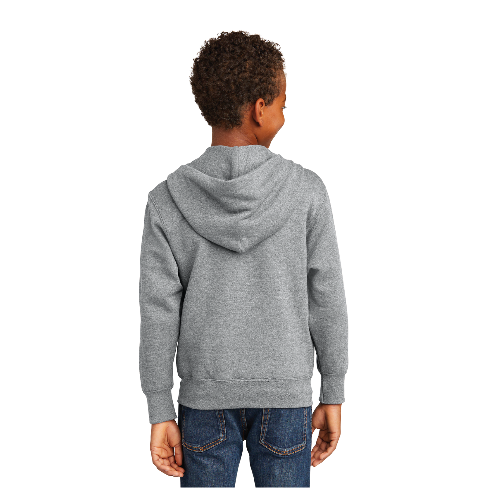 Victoria Dye Equestrian Youth Port & Company Core Fleece Full-Zip Hood