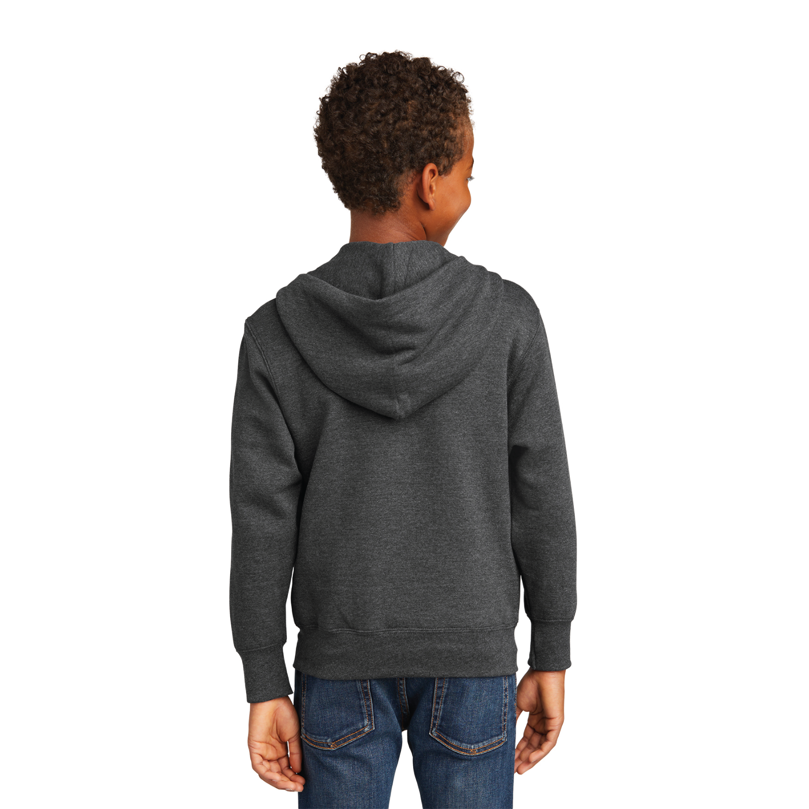 Victoria Dye Equestrian Youth Port & Company Core Fleece Full-Zip Hood