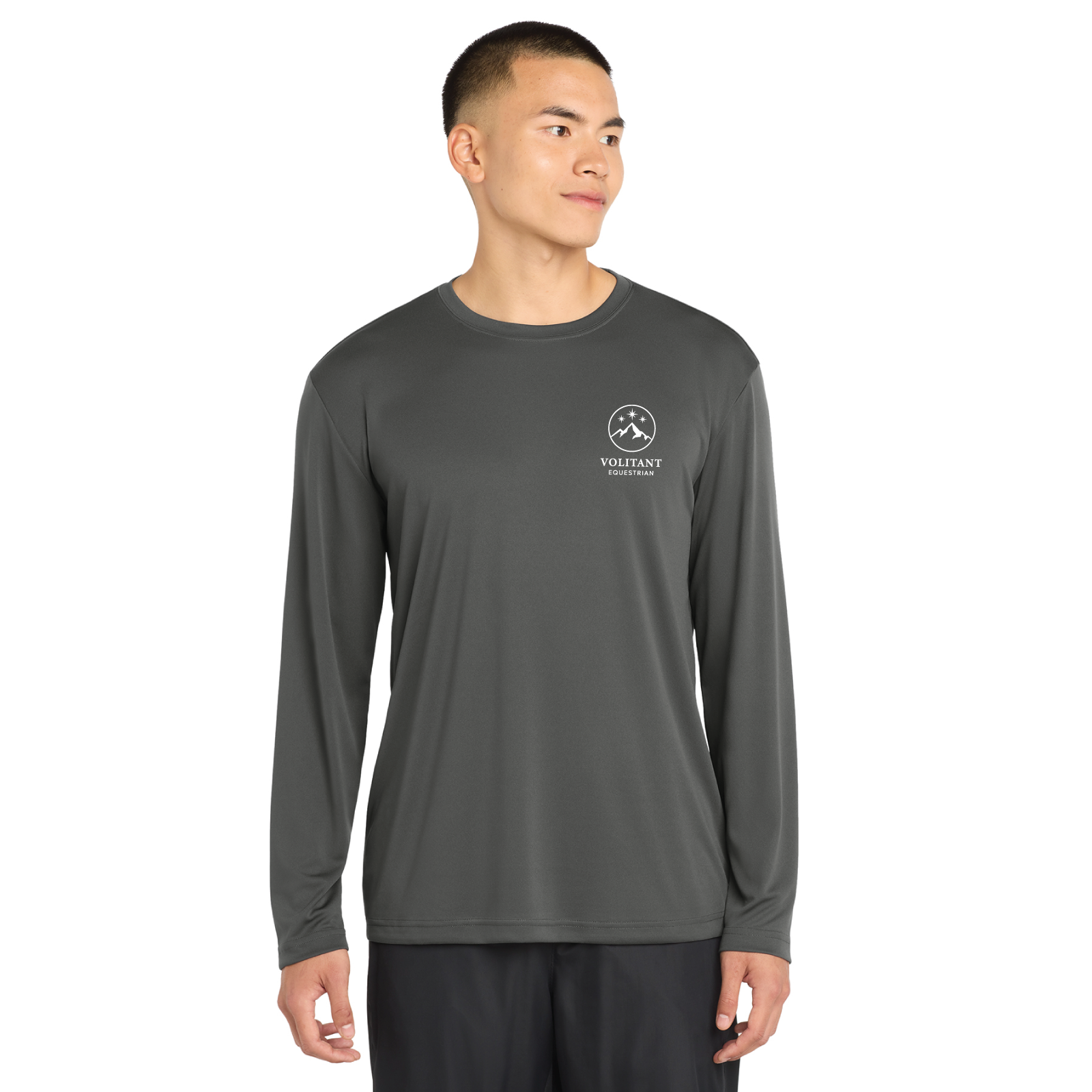 Volitant Equestrian Men's Sport-Tek Long Sleeve PosiCharge Competitor Tee