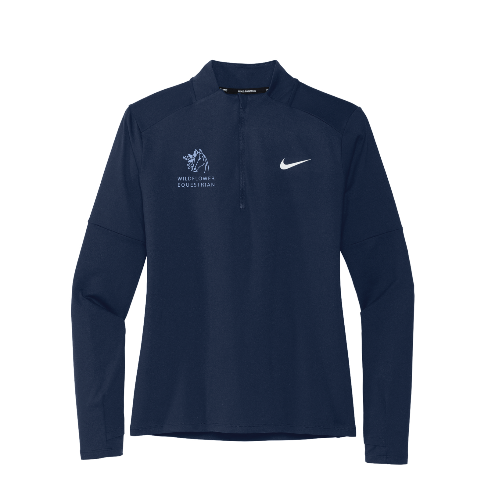 Wildflower Equestrian Women's Nike Dri-Fit Element 1/2 Zip Top