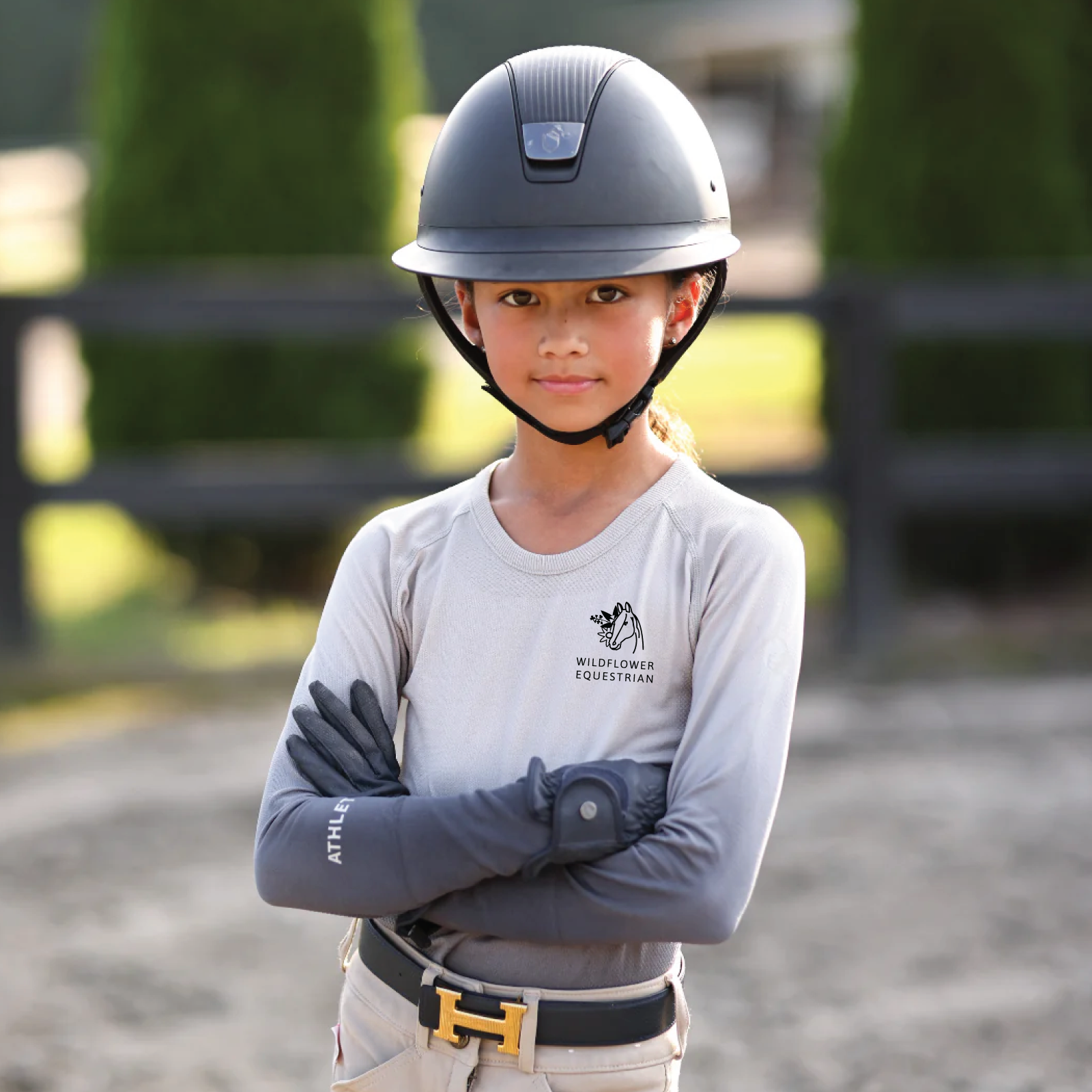 Wildflower Equestrian Youth TKEQ MINI Kennedy Seamless Long Sleeve