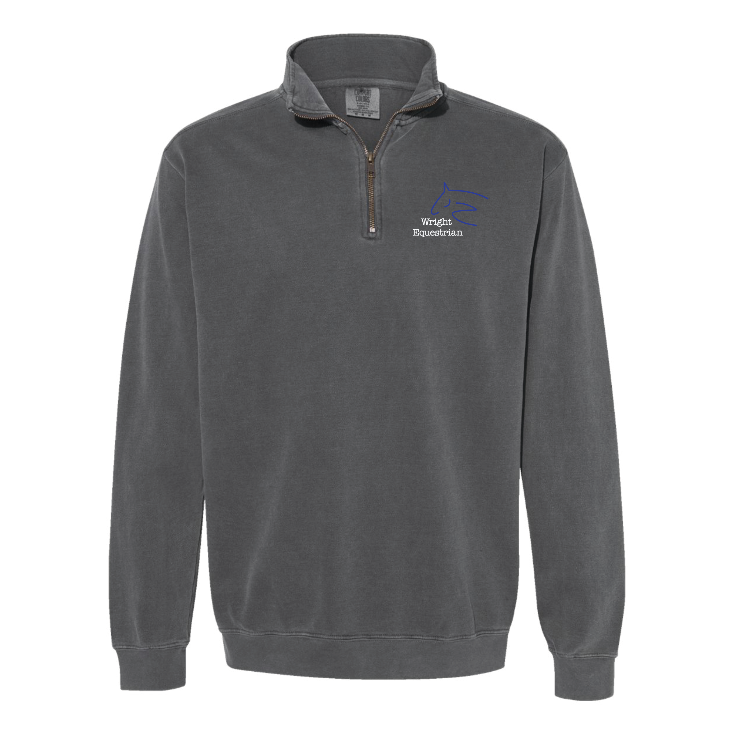 Wright Equestrian Men's Comfort Colors Quarter Zip