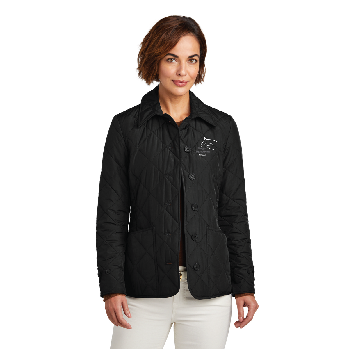 Wright Equestrian Women's Brooks Brothers Quilted Jacket