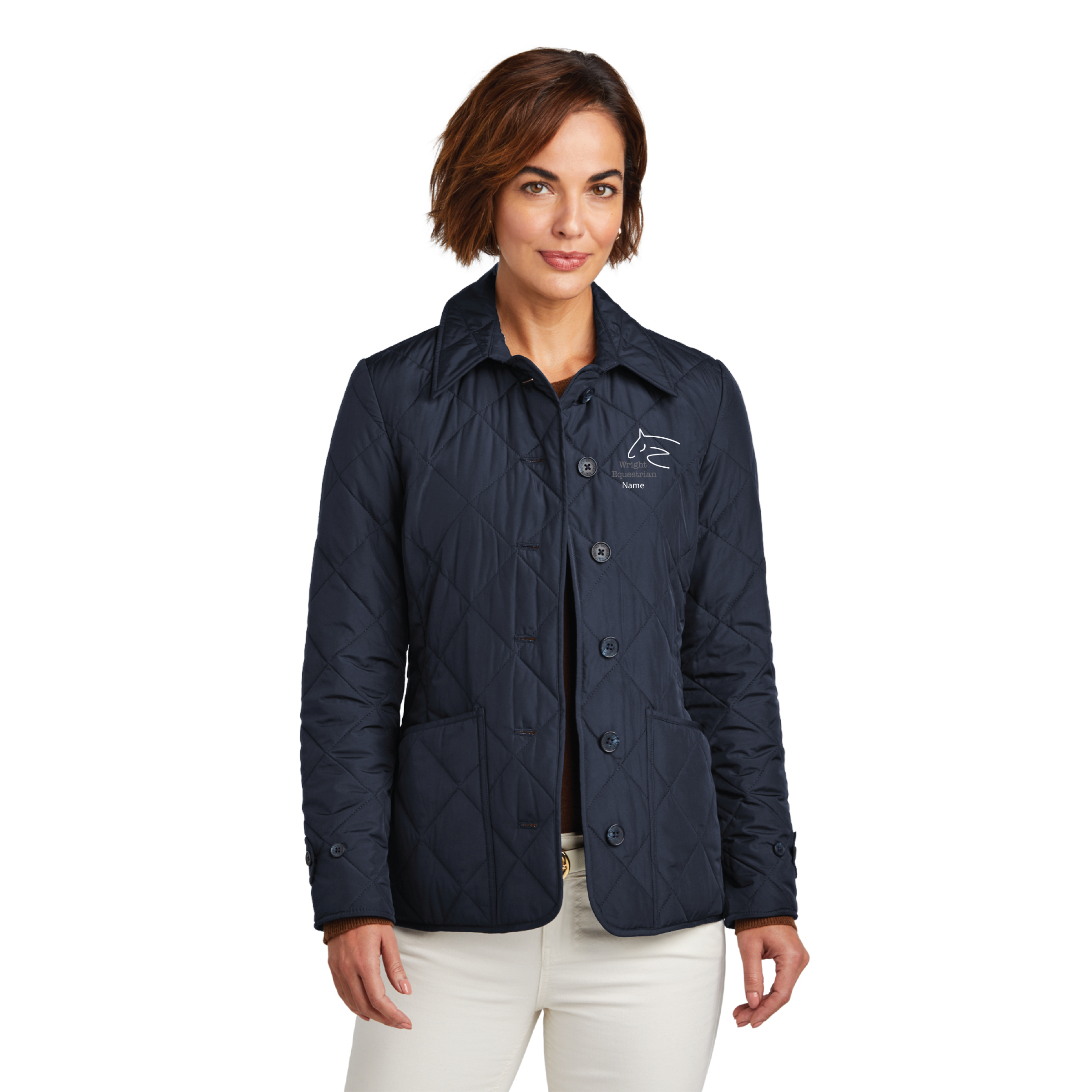 Wright Equestrian Women's Brooks Brothers Quilted Jacket