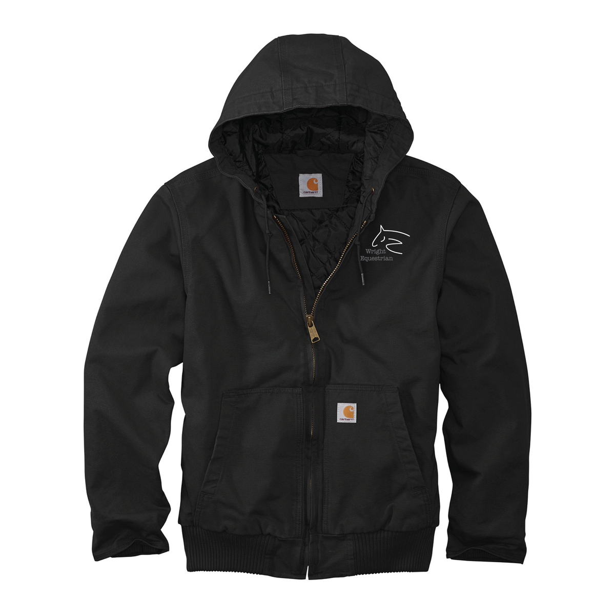 Wright Equestrian Men's Carhartt Washed Duck Active Jacket