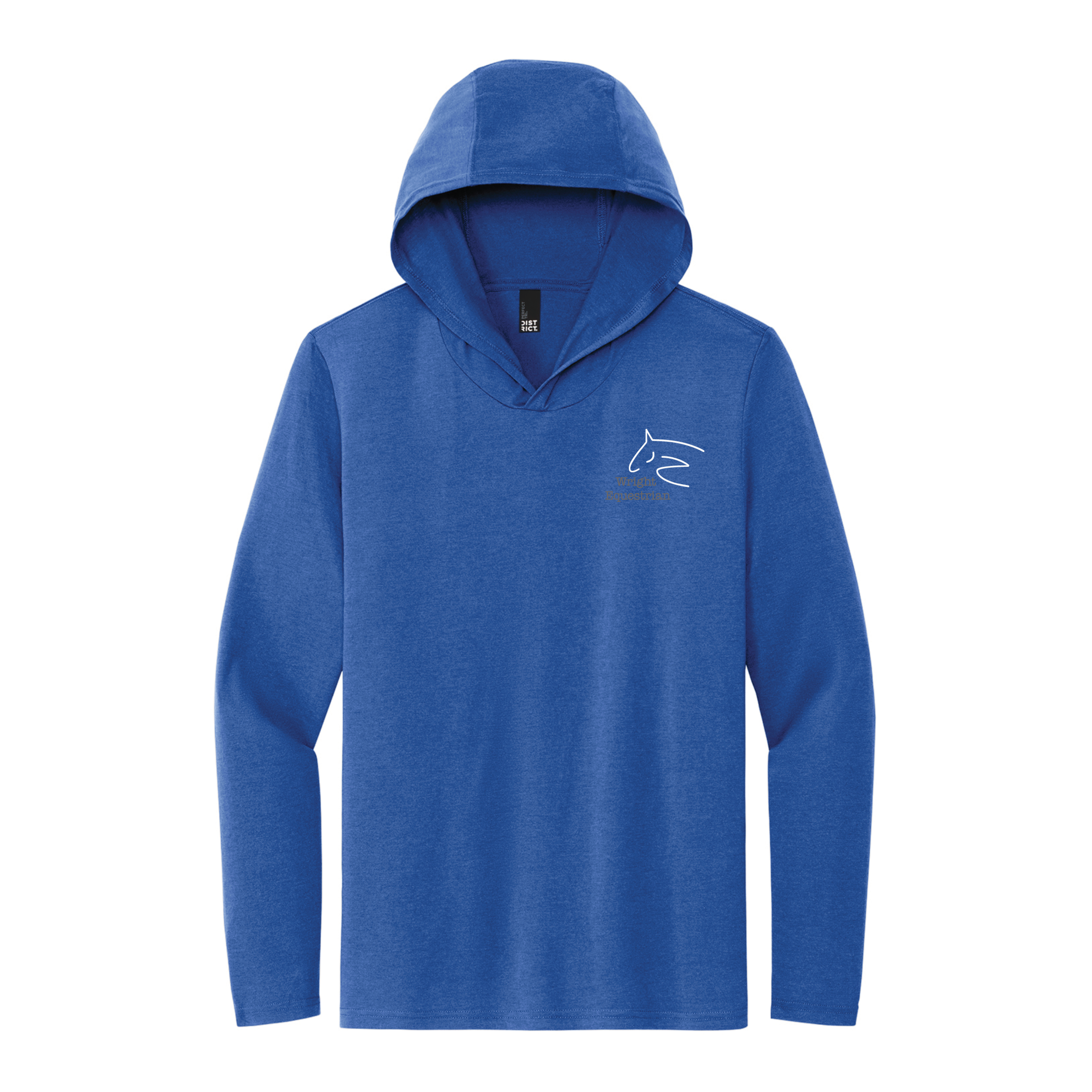 Wright Equestrian Men's District Perfect Tri Long Sleeve Hoodie