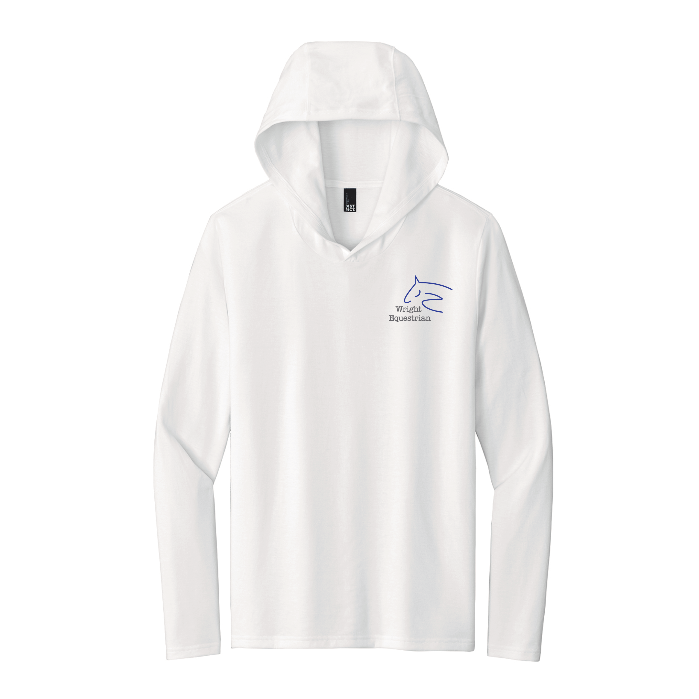 Wright Equestrian Men's District Perfect Tri Long Sleeve Hoodie