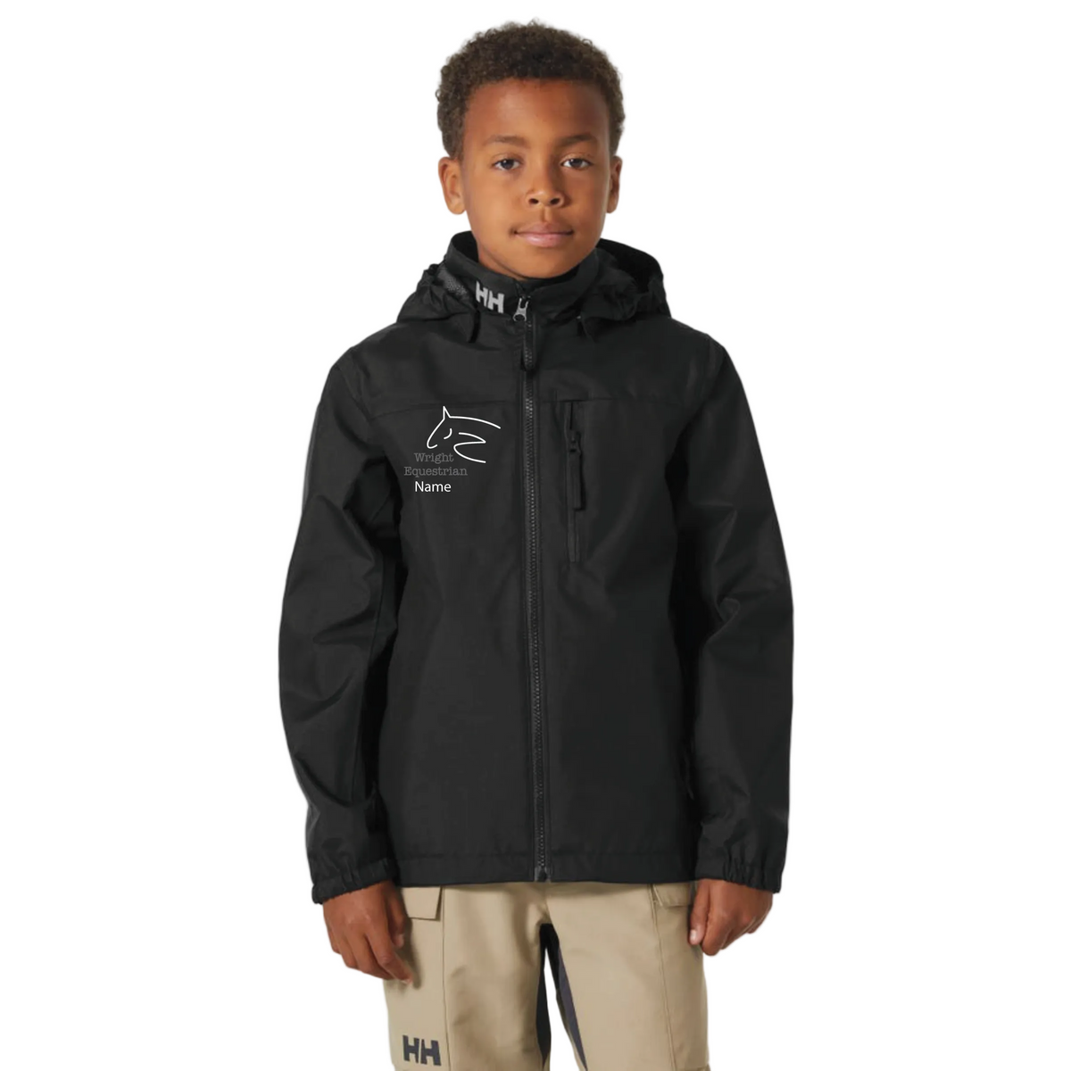 Wright Equestrian Juniors' Helly Hansen Crew Hooded Jacket
