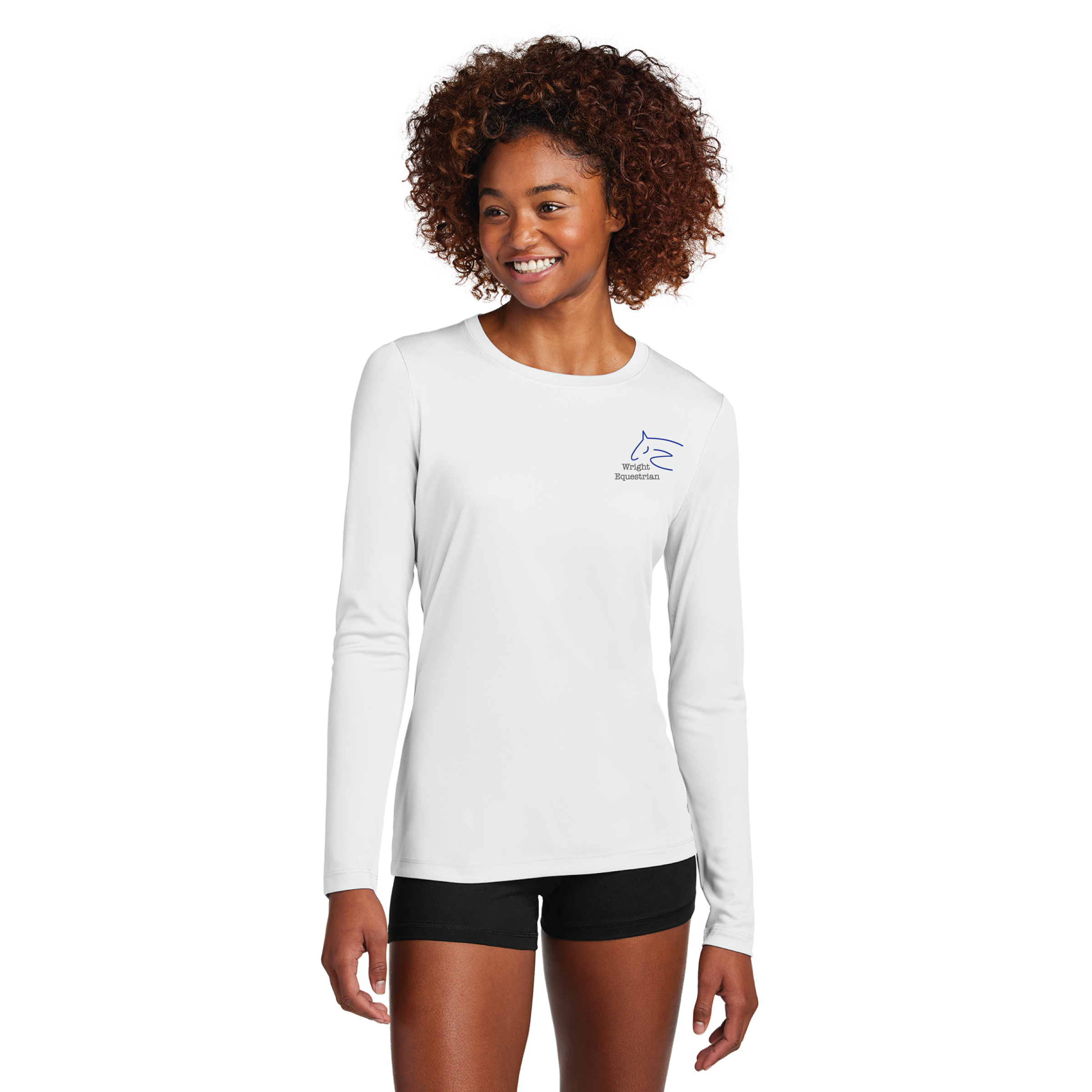 Wright Equestrian Women's Sport-Tek Posi-UV Pro Long Sleeve
