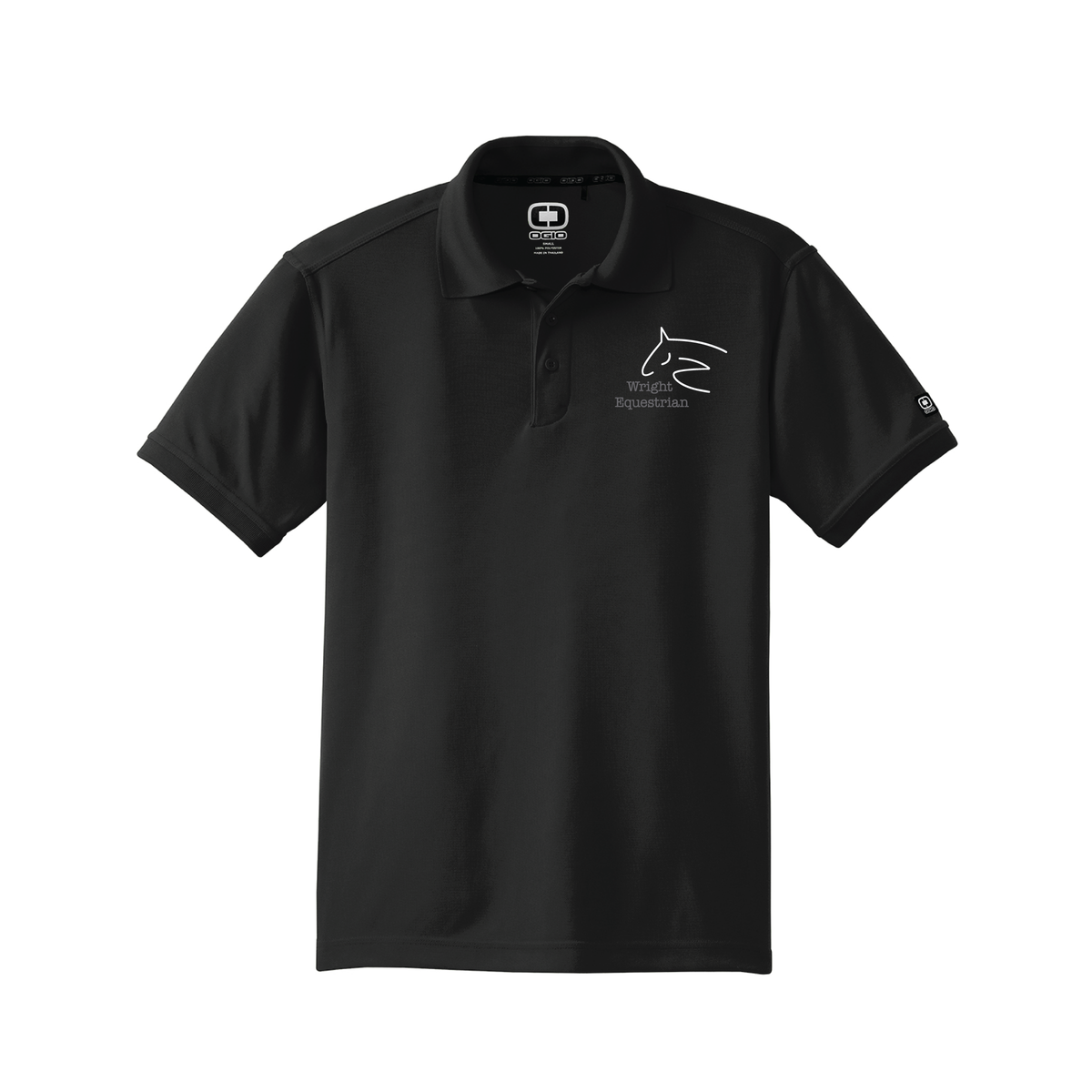 Wright Equestrian Men's OGIO Caliber Short Sleeve Polo