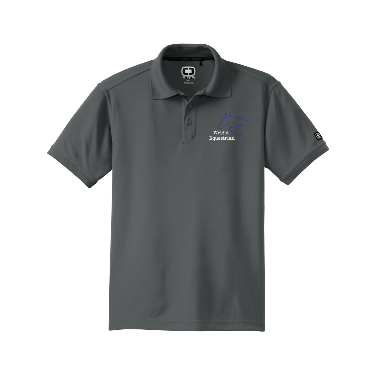 Wright Equestrian Men's OGIO Caliber Short Sleeve Polo