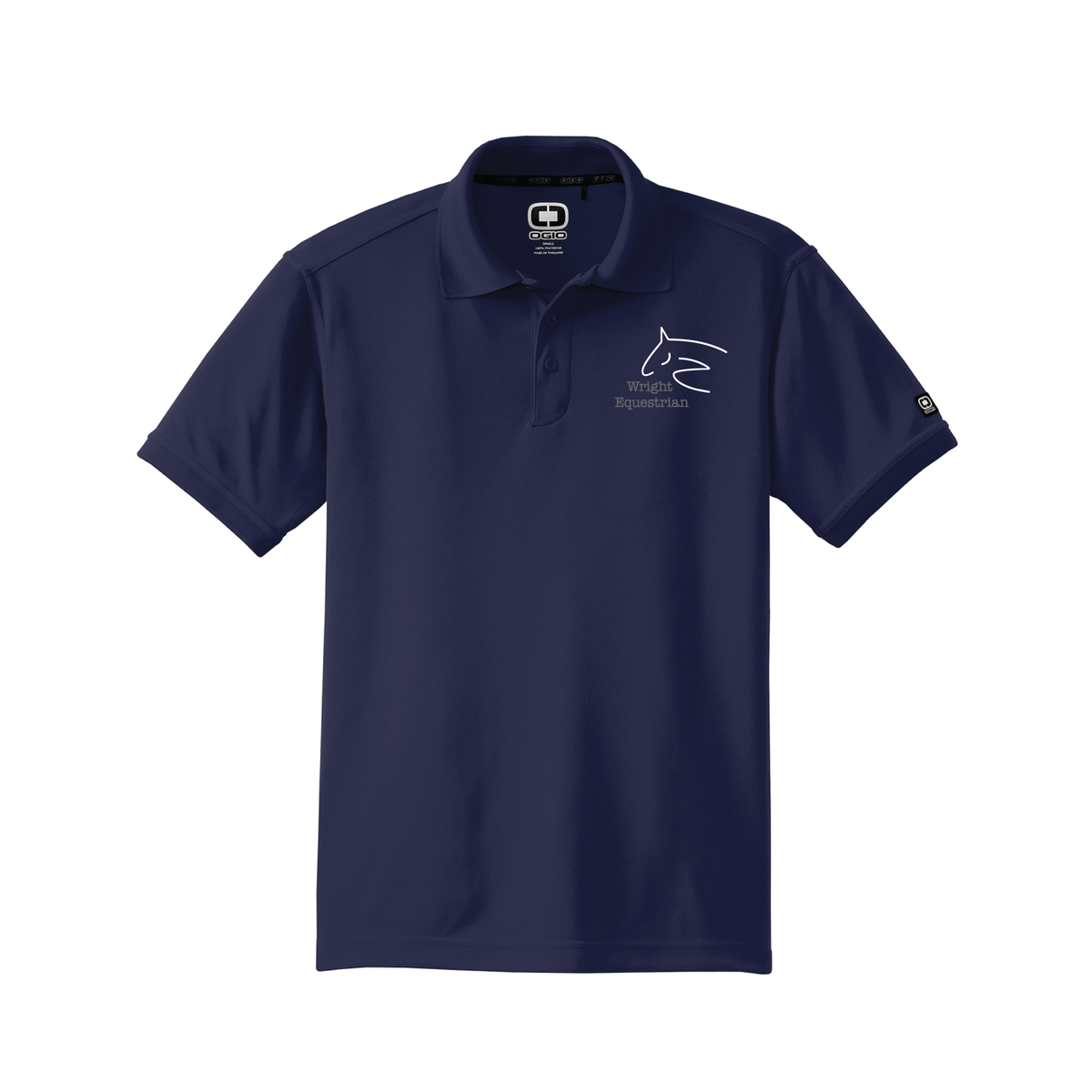 Wright Equestrian Men's OGIO Caliber Short Sleeve Polo