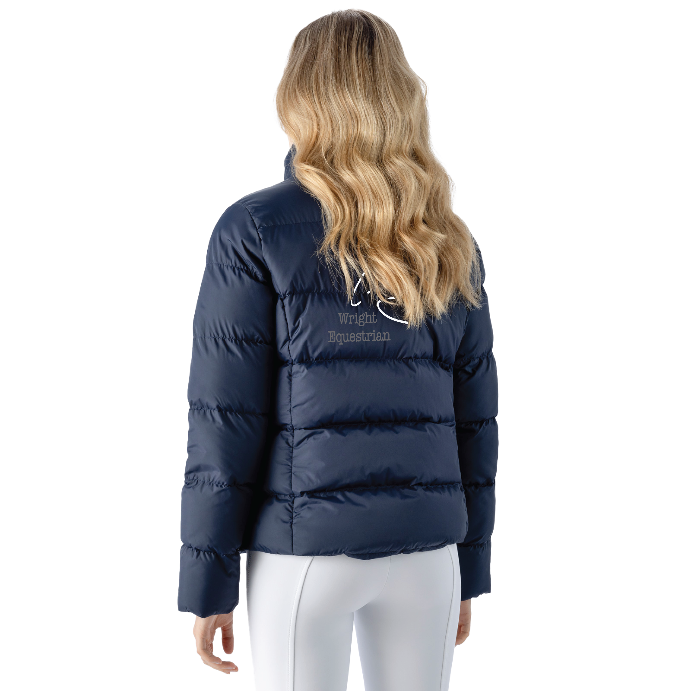 Wright Equestrian Women's Equiline EQESATEK Padded Blue Jacket