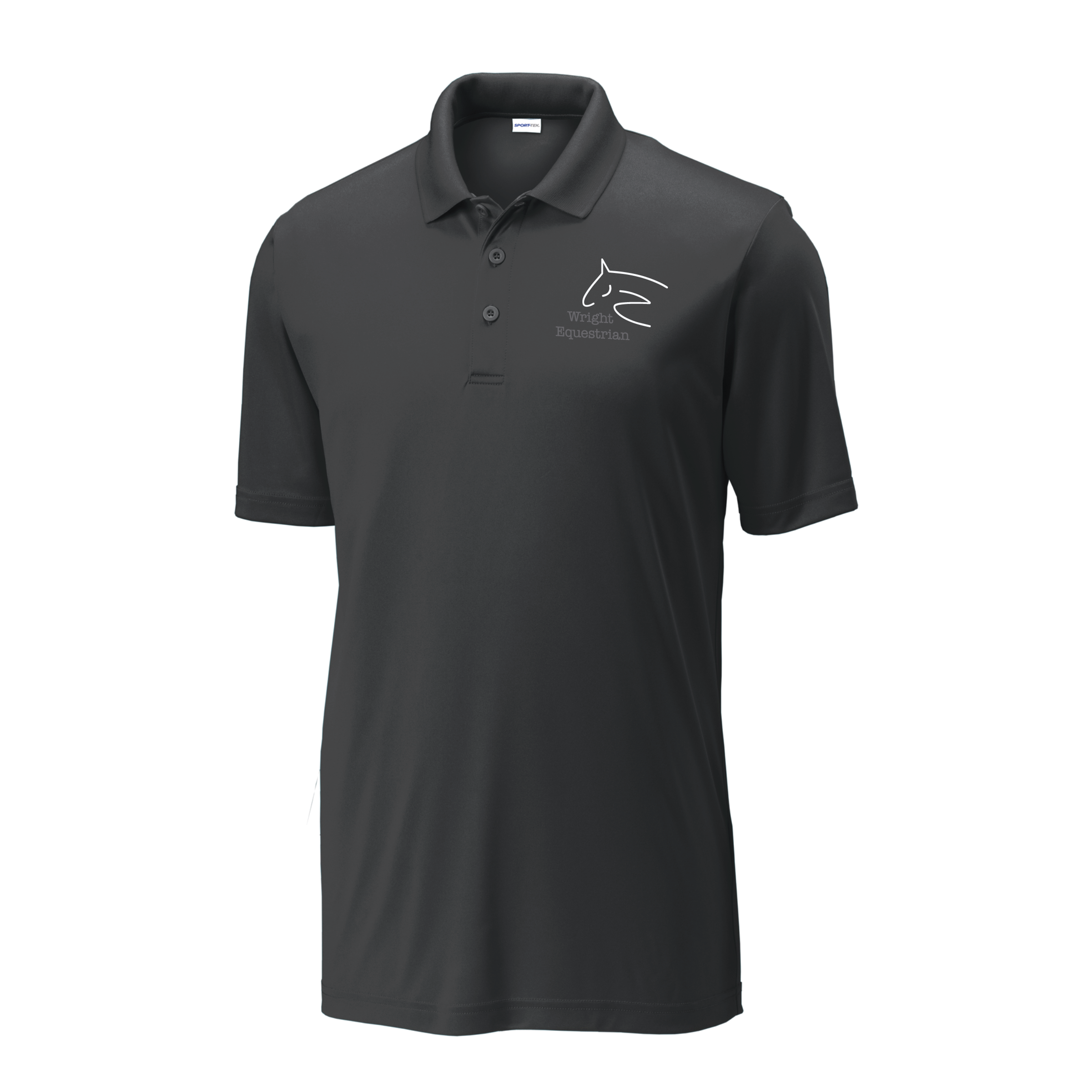 Wright Equestrian Men's Sport-Tek PosiCharge Competitor Polo