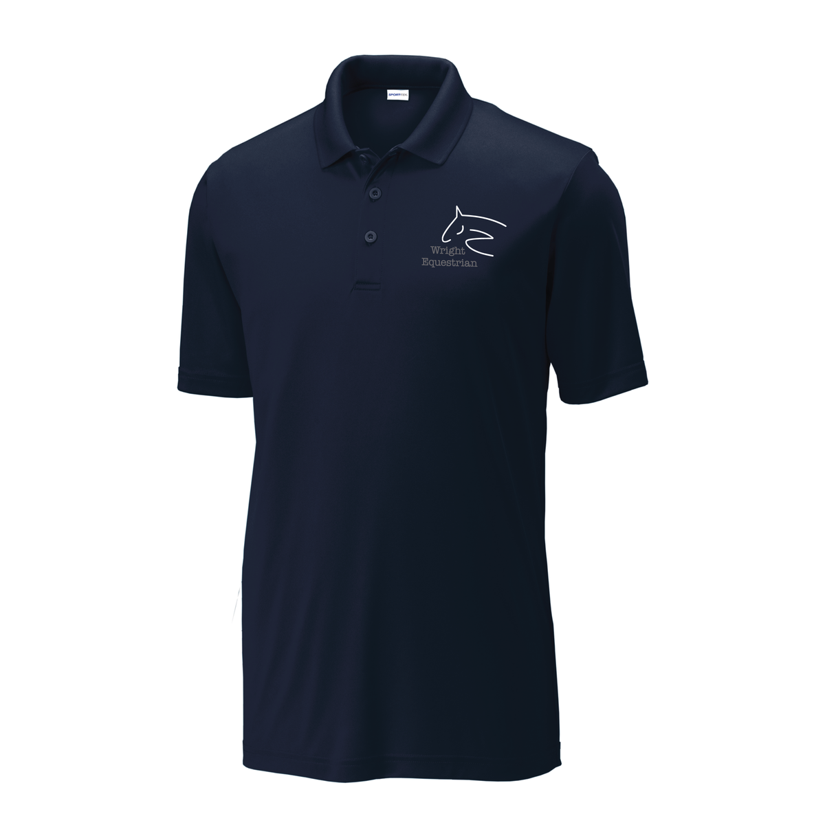 Wright Equestrian Men's Sport-Tek PosiCharge Competitor Polo