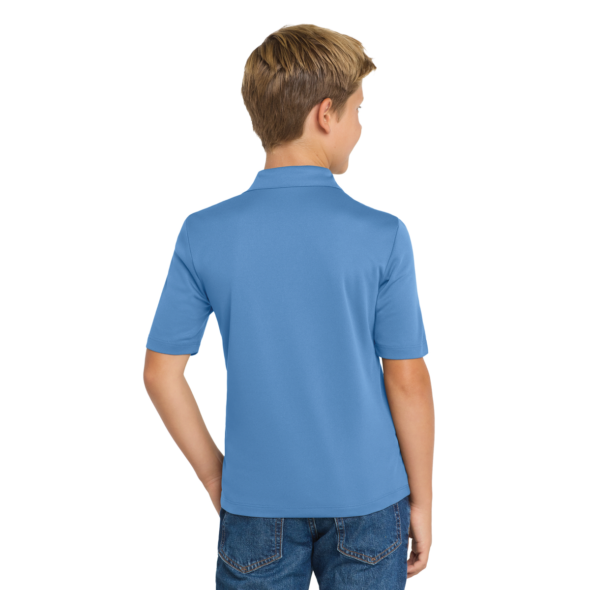Wright Equestrian Youth Port Authority Short Sleeve Silk Touch Polo