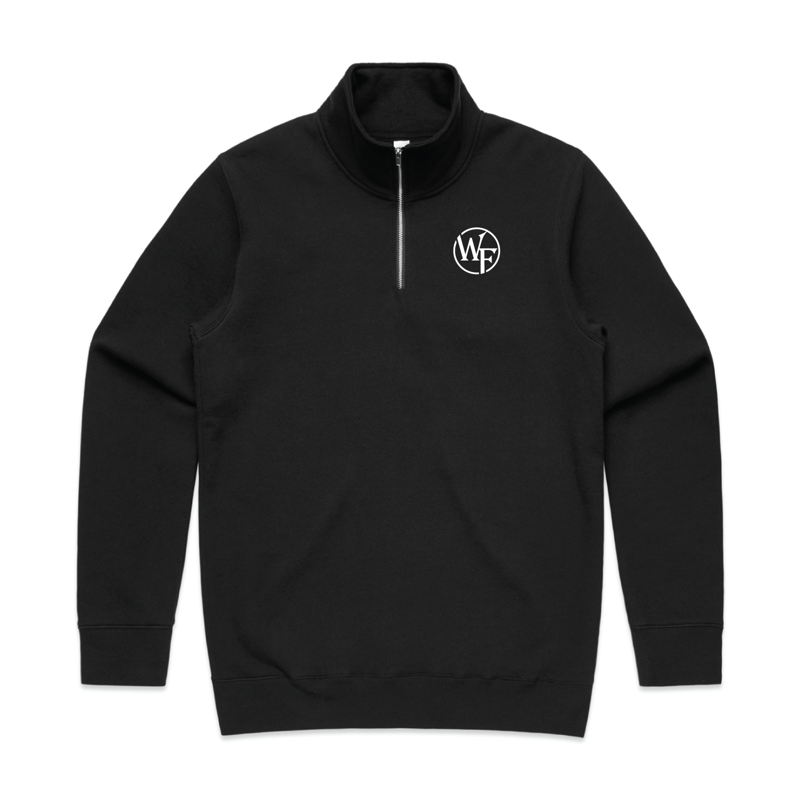 Windfall Farm Men's AS Colour Stencil Half Zip Crew