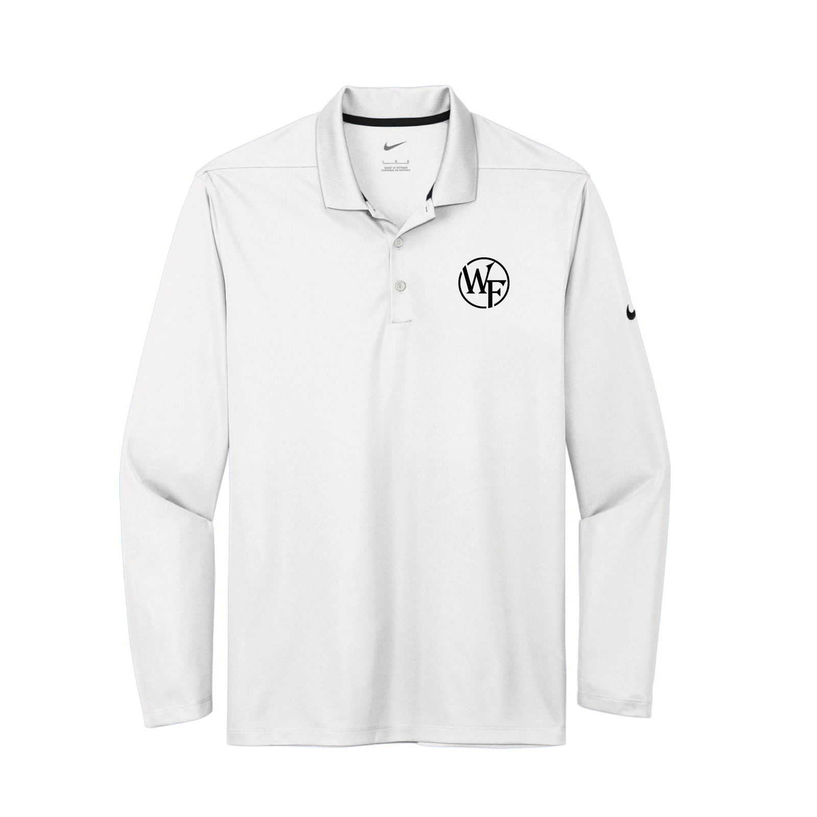 Windfall Farm Men's Nike Dri-FIT Micro Pique 2.0 Long Sleeve Polo