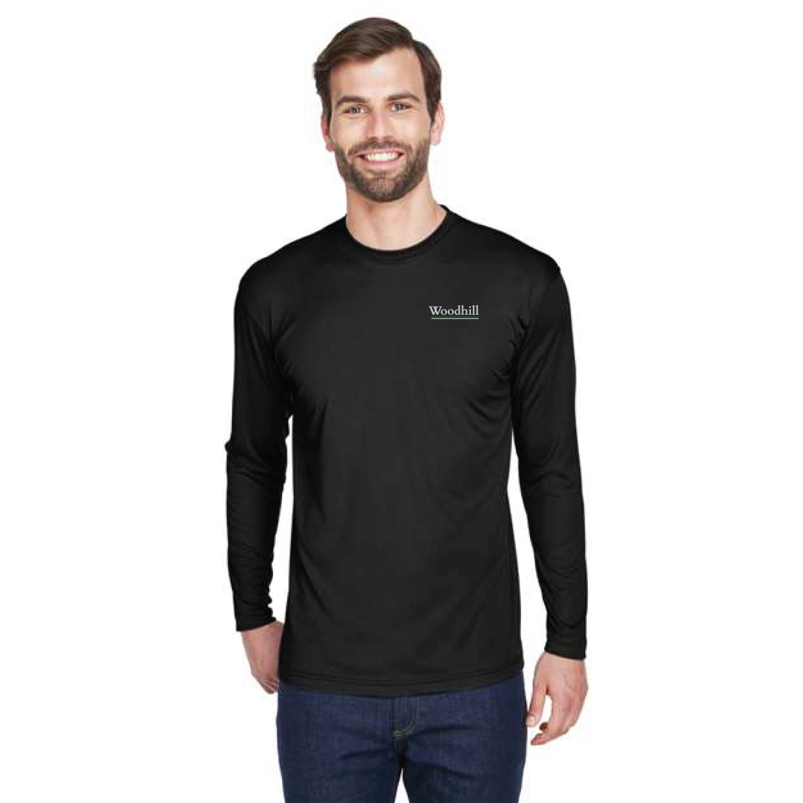 Woodhill Farm Men's Cool & Dry Sport Performance Long Sleeve
