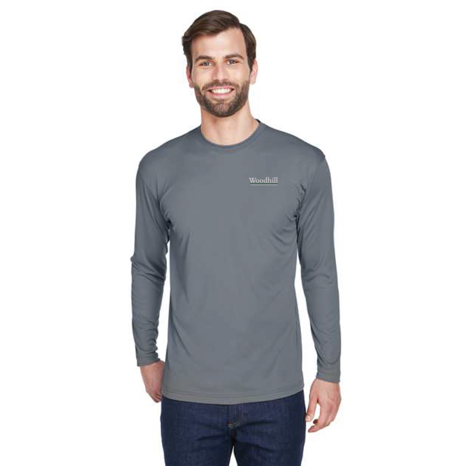 Woodhill Farm Men's Cool & Dry Sport Performance Long Sleeve