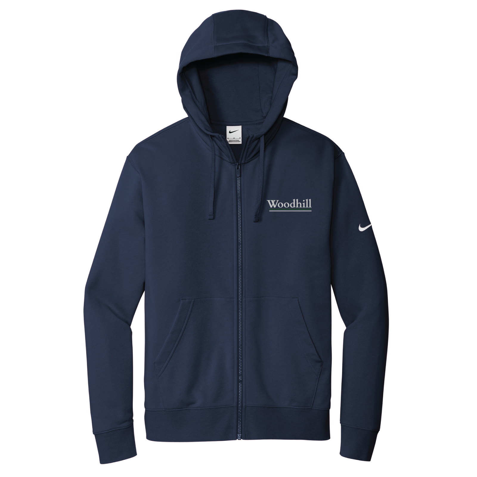 Woodhill Farm Men's Nike Club Fleece Full-Zip Hoodie