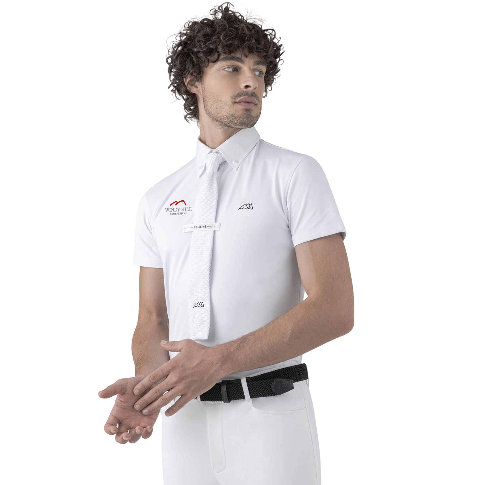 Windy Hill Equestrians Men's Equiline Niam Short Sleeve Show Shirt
