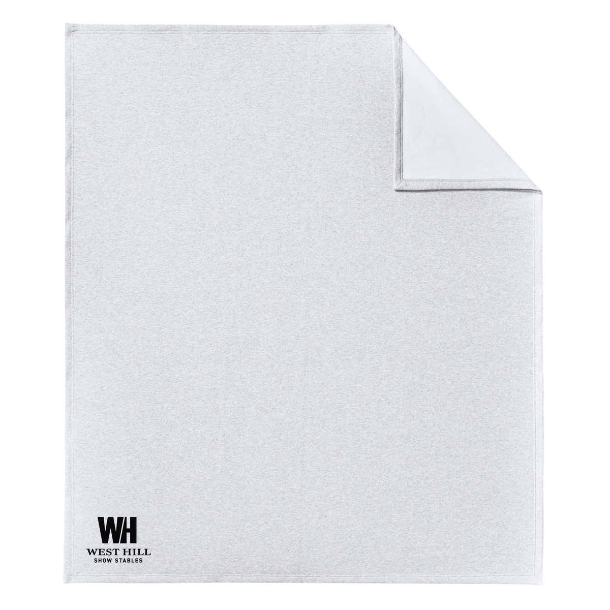 West Hill Show Stables Port & Co Core Fleece Sweatshirt Blanket
