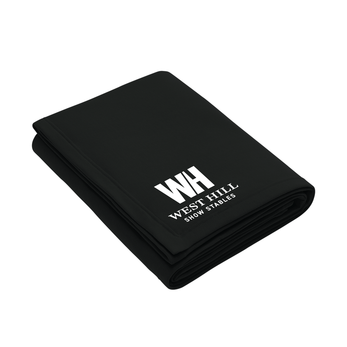 West Hill Show Stables Port & Co Core Fleece Sweatshirt Blanket