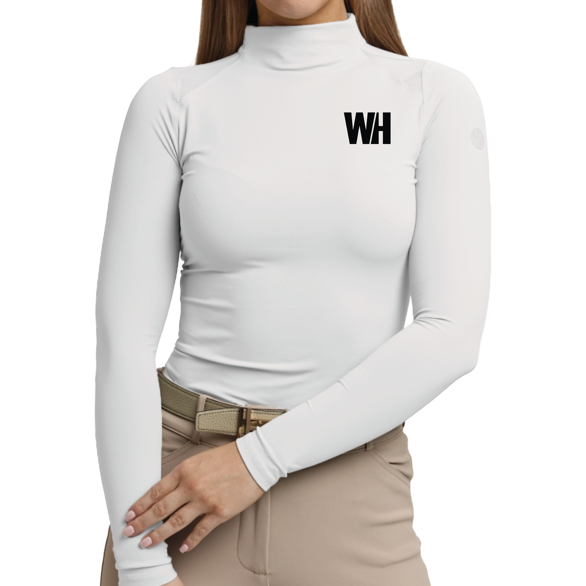 West Hill Show Stables Women's TKEQ 'Chloe' High Collar Technical Top