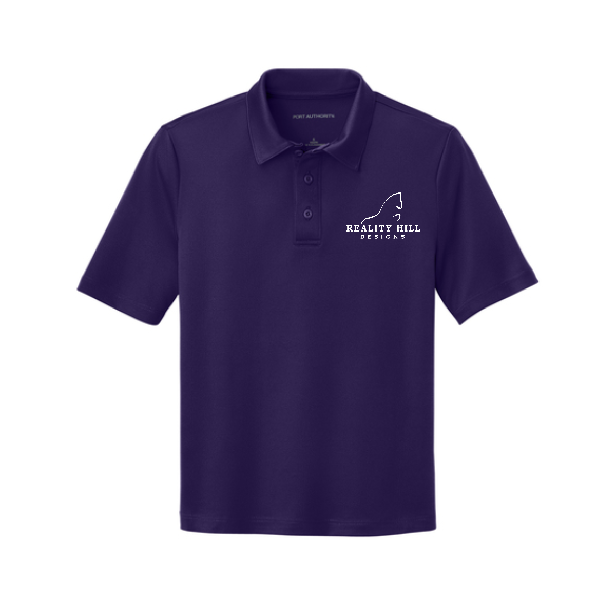 Youth Port Authority Short Sleeve Silk Touch Polo
